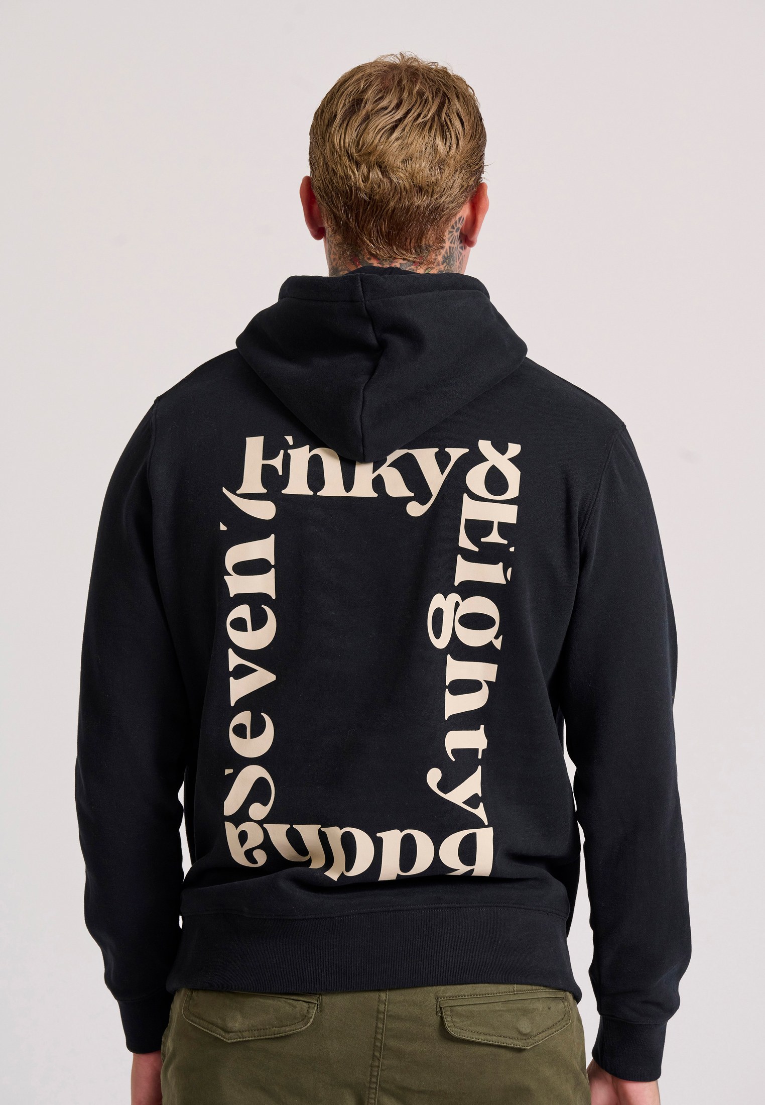 Men's Hoodies & Sweatshirts Funky Buddha Black