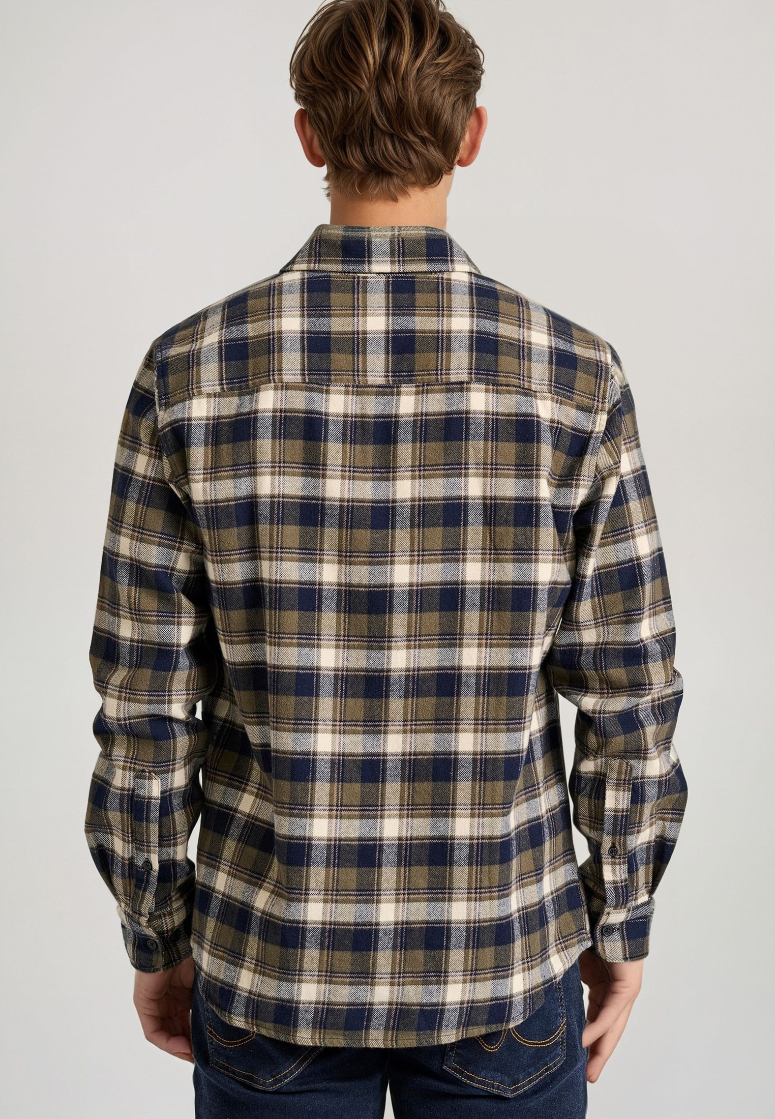 Men's Shirts Funky Buddha Khaki