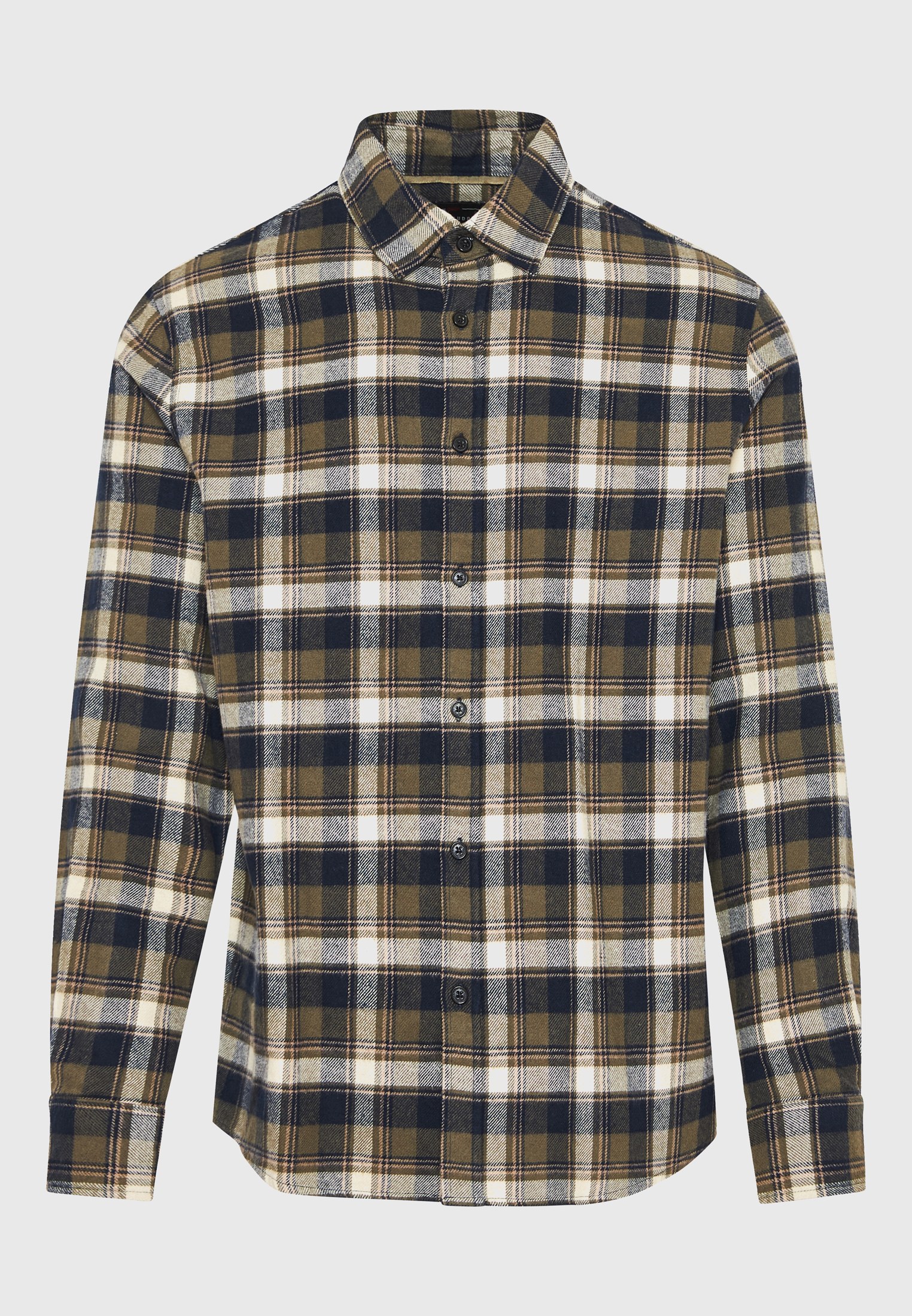 Men's Shirts Funky Buddha Khaki