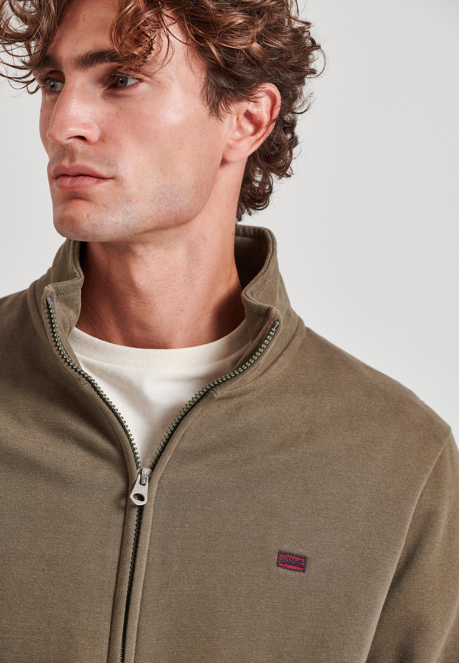 Men's Hoodies & Sweatshirts Funky Buddha Khaki