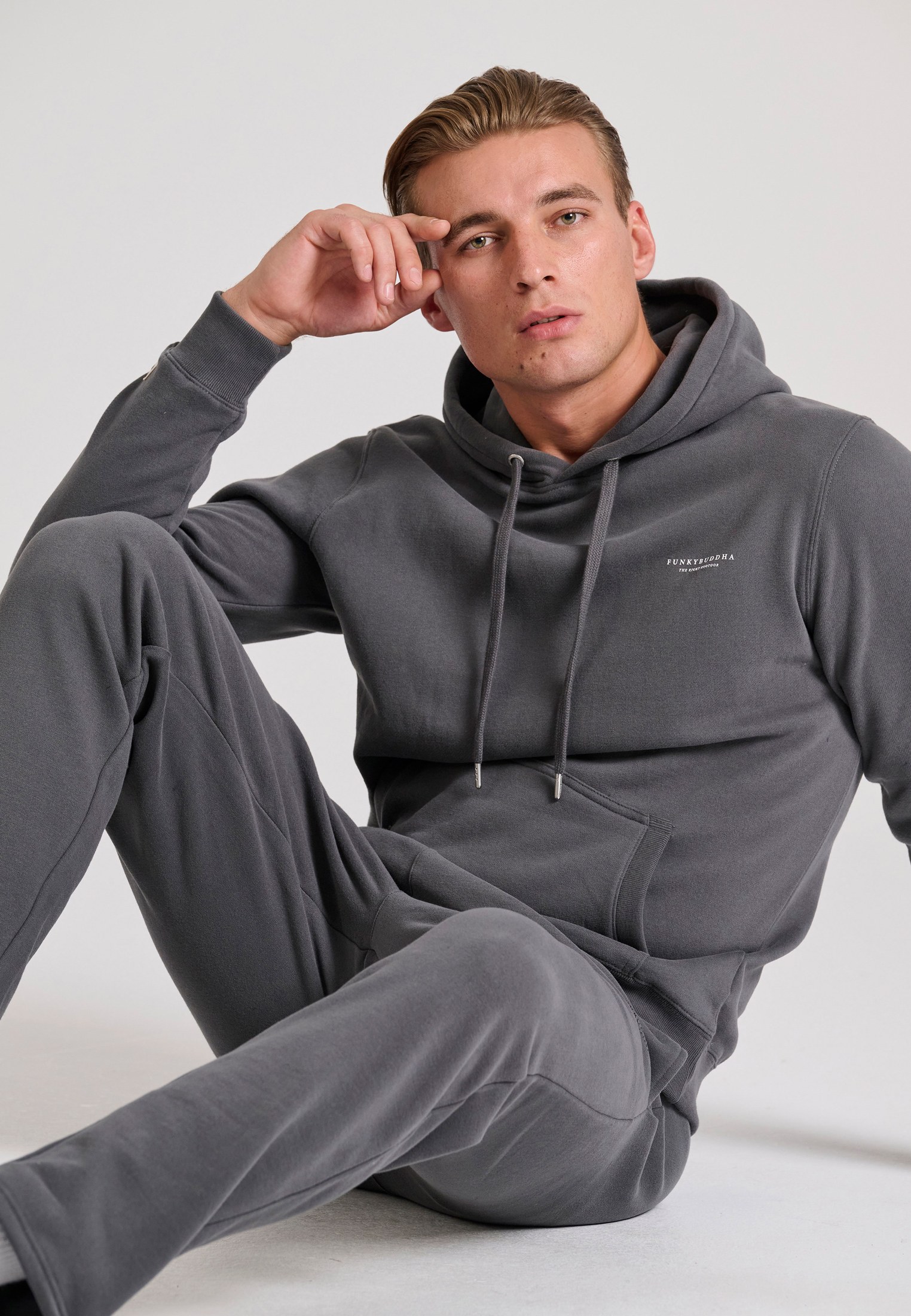 Men's Trousers Funky Buddha Gray