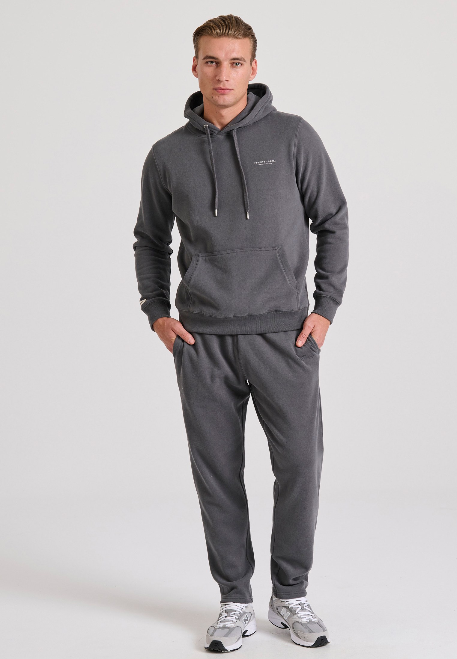 Men's Trousers Funky Buddha Gray