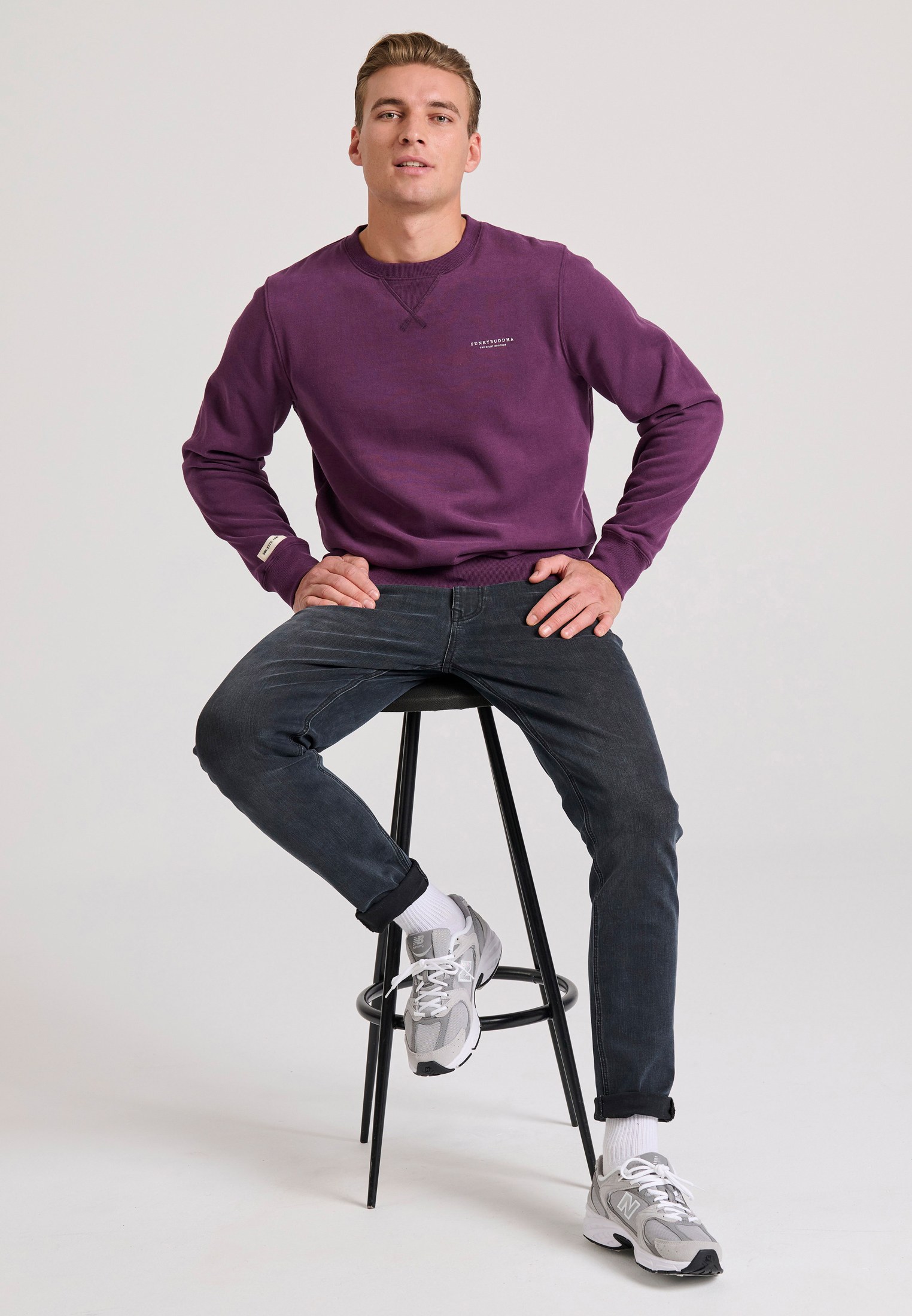 Men's Jeans Funky Buddha Gray