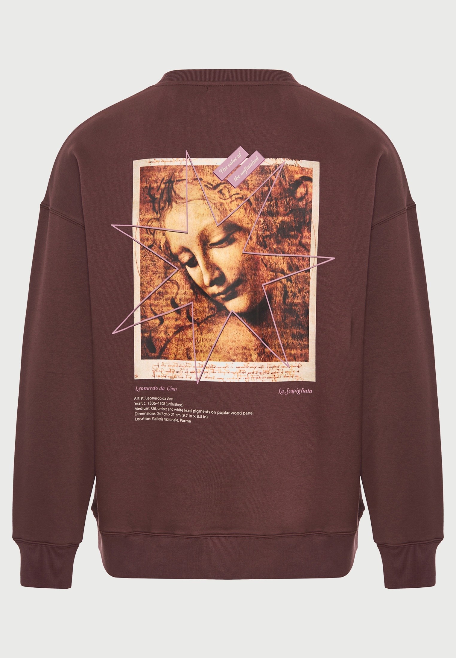 Φούτερ μπλούζα relaxed fit Da Vinci - FUNKY BUDDHA x apoh London