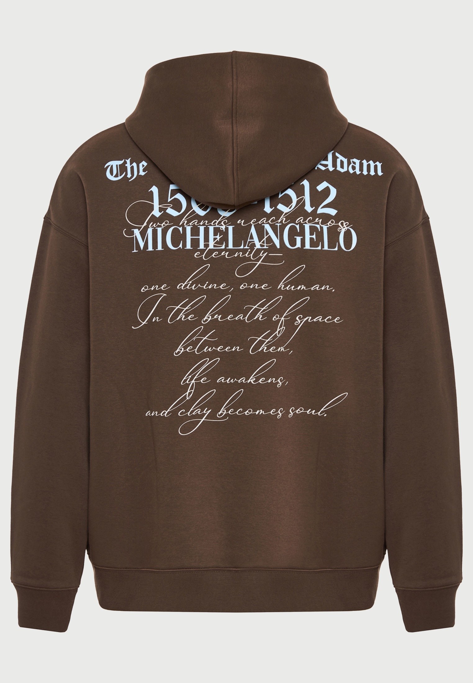 Relaxed fit hoodie The Creation of Adam - FUNKY BUDDHA x apoh London