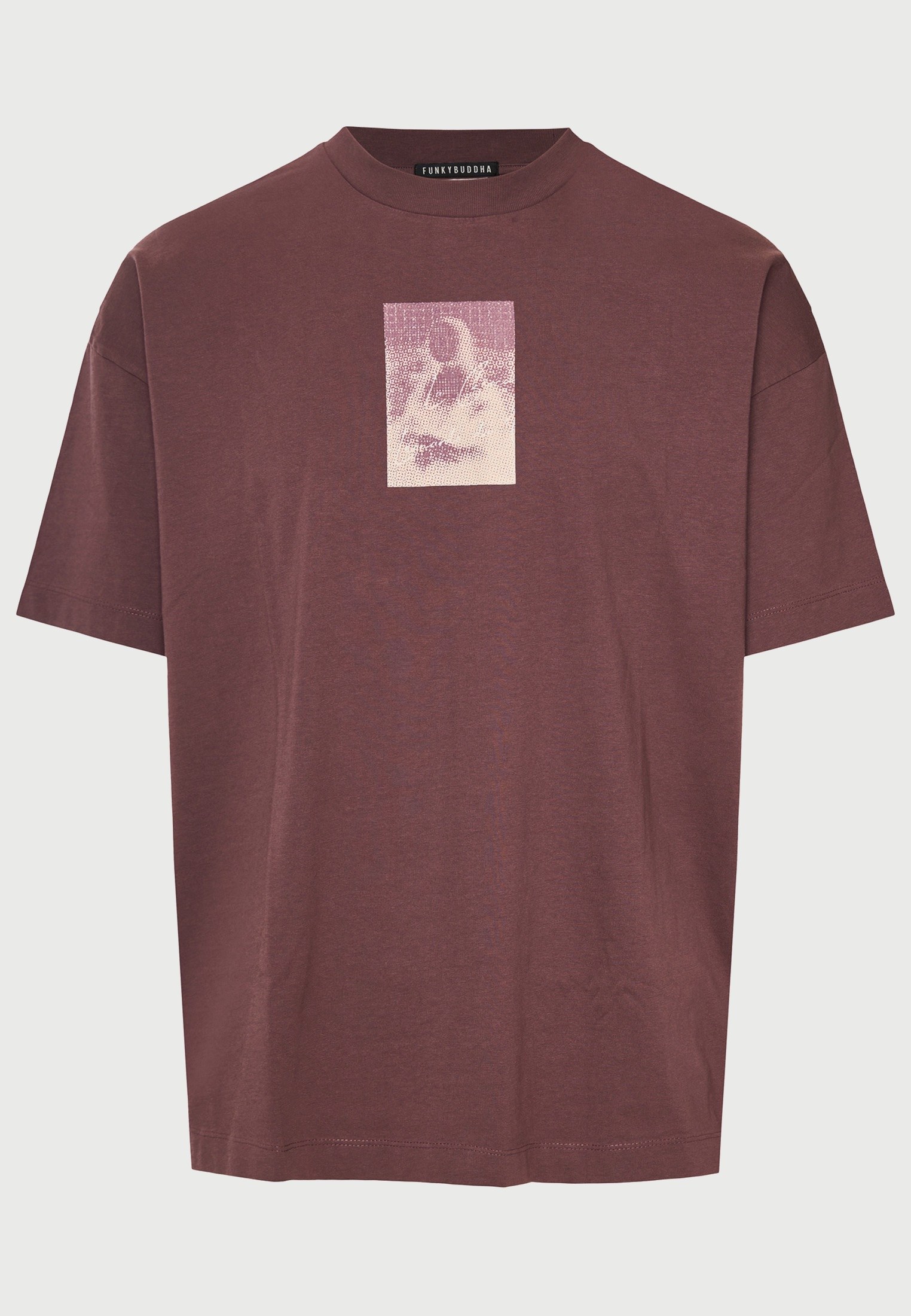 Oversized t-shirt La Gioconda - FUNKY BUDDHA x apoh London
