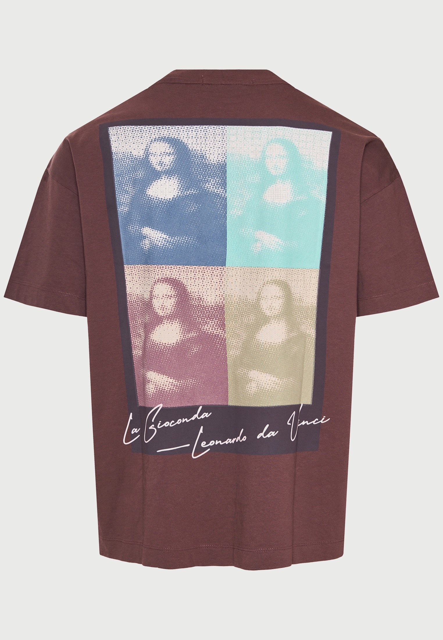 Oversized t-shirt La Gioconda - FUNKY BUDDHA x apoh London