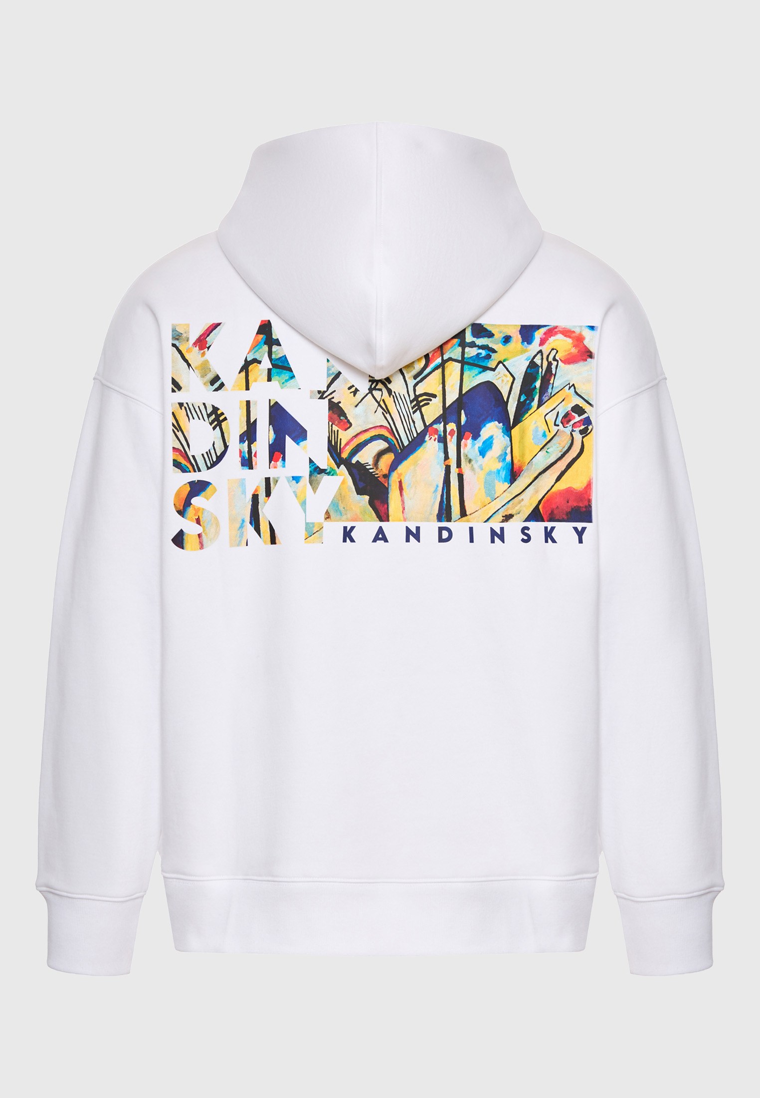 Φούτερ relaxed fit με κουκούλα Kandinsky - FUNKY BUDDHA x apoh London