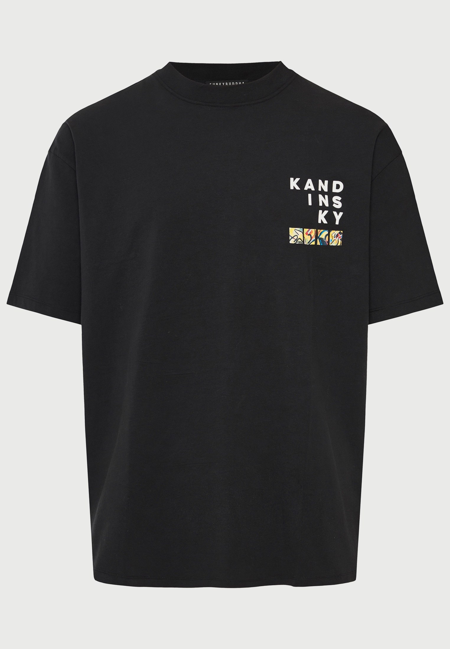 Printed oversized t-shirt V. Kandinsky - FUNKY BUDDHA x