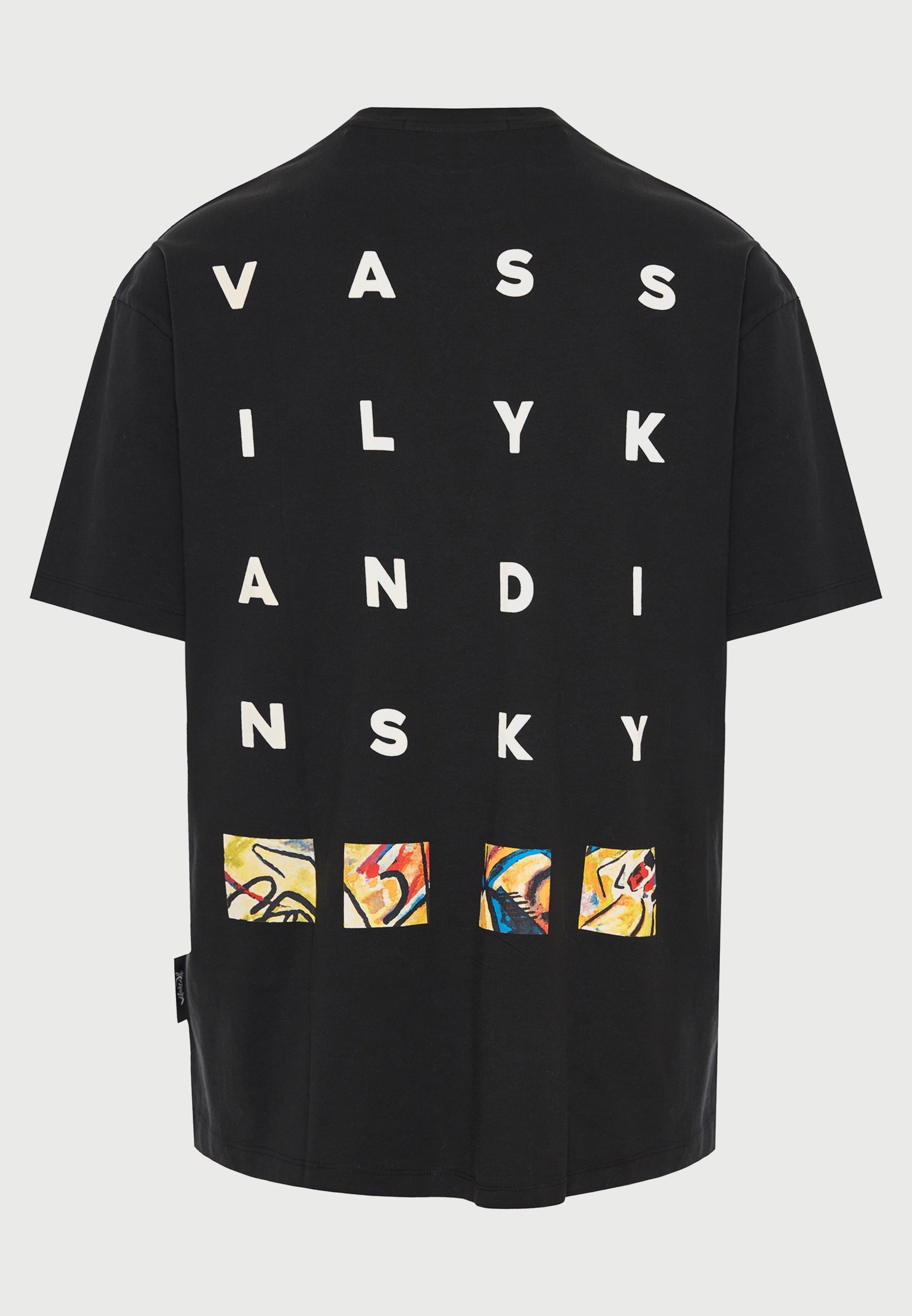 Printed oversized t-shirt V. Kandinsky - FUNKY BUDDHA x apoh London