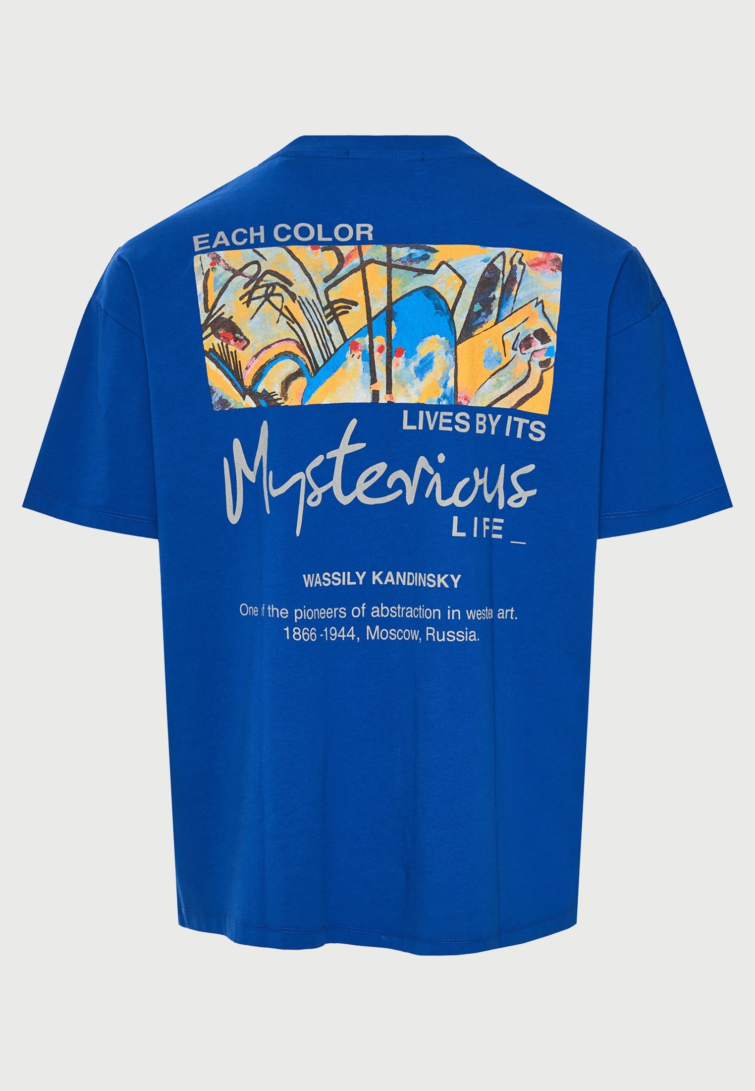 Oversized printed t-shirt Mysterious Life - FUNKY BUDDHA x apoh London