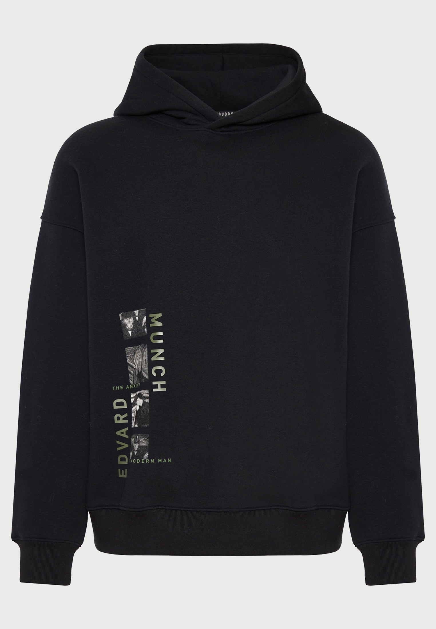 Φούτερ με κουκούλα relaxed fit The Anxiety - FUNKY BUDDHA x apoh London