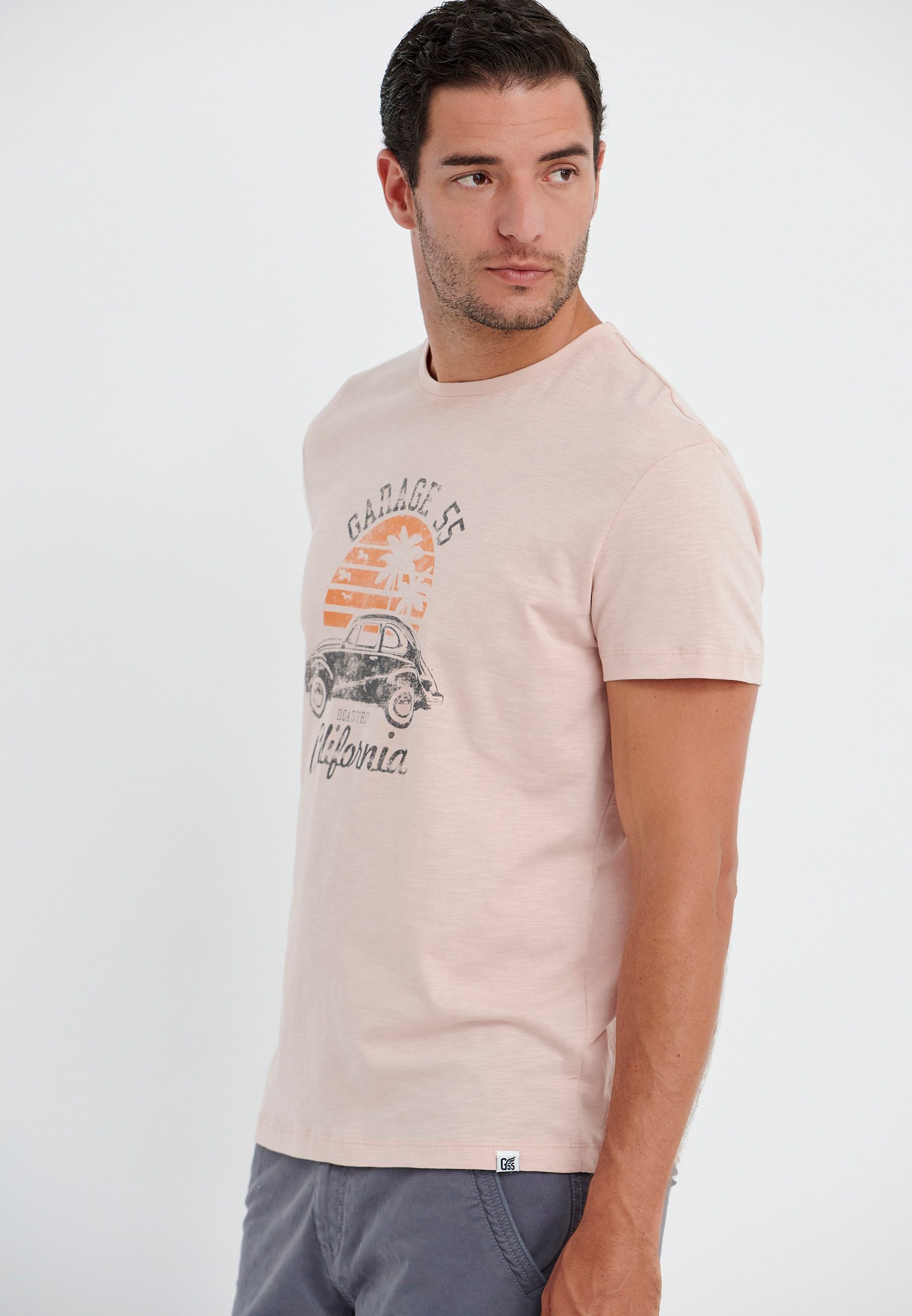Men's T-Shirts Funky Buddha Pink
