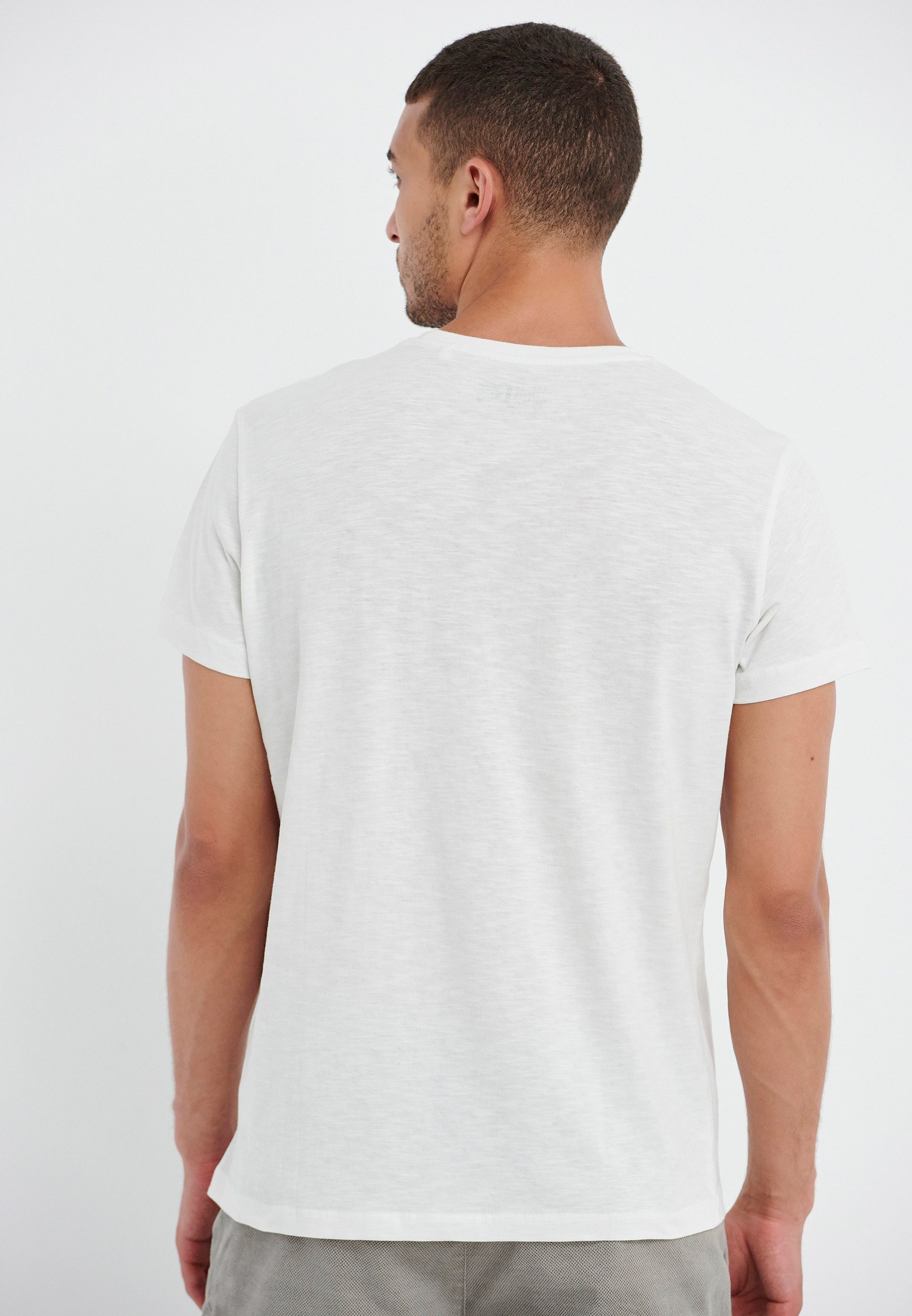 Men's T-Shirts Funky Buddha White