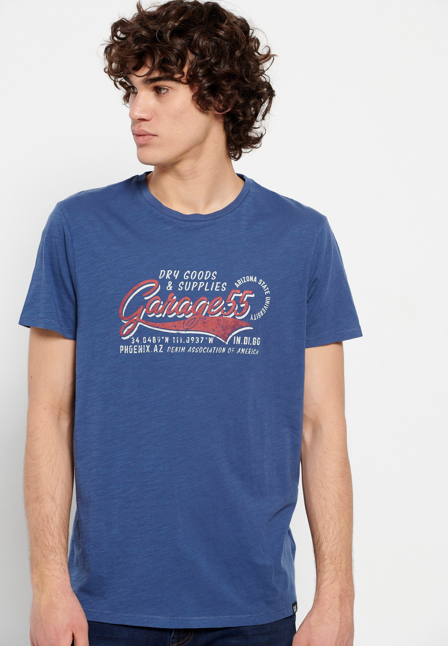 T-shirt με τύπωμα Garage 55