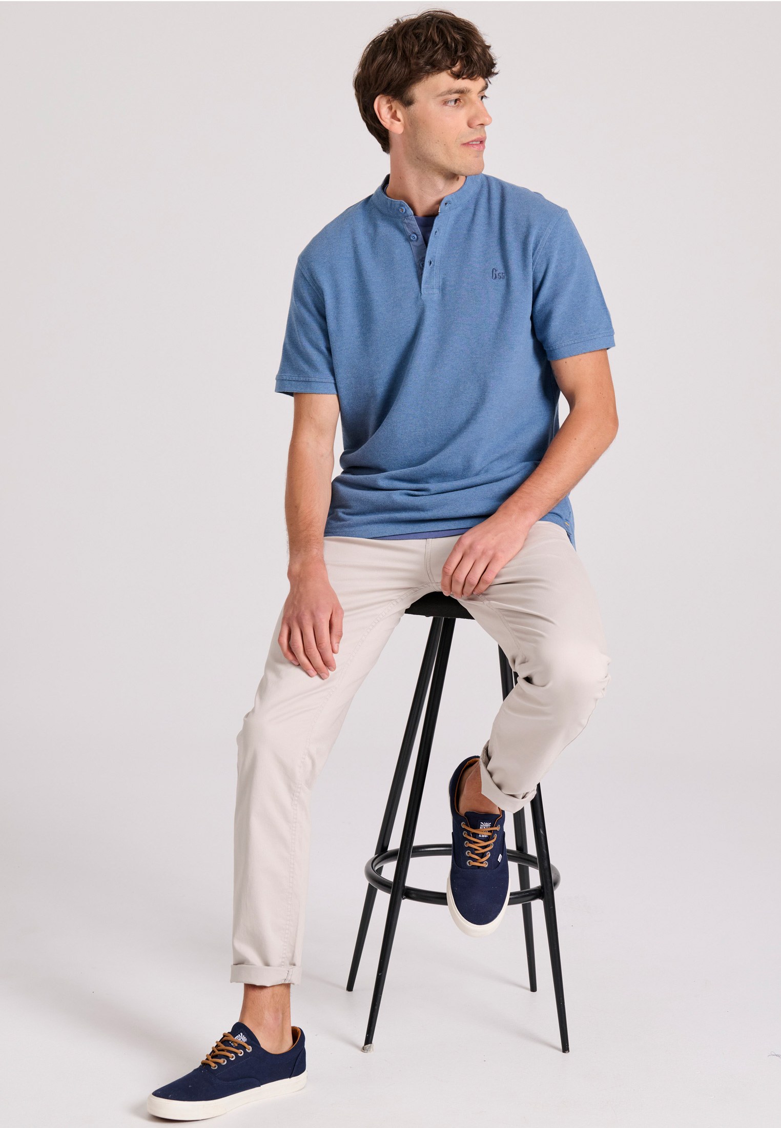 Men's Trousers Funky Buddha Gray