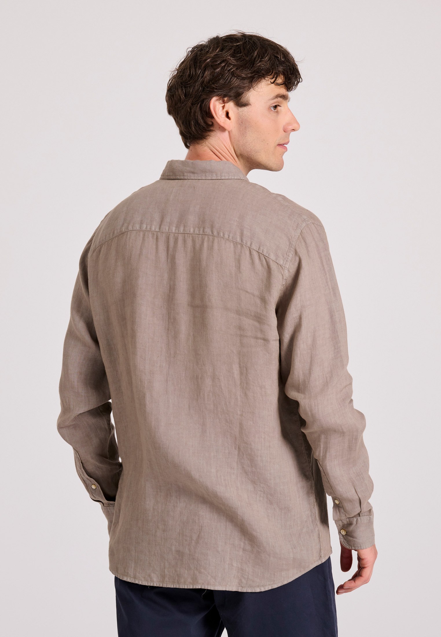 Men's Shirts Funky Buddha Brown