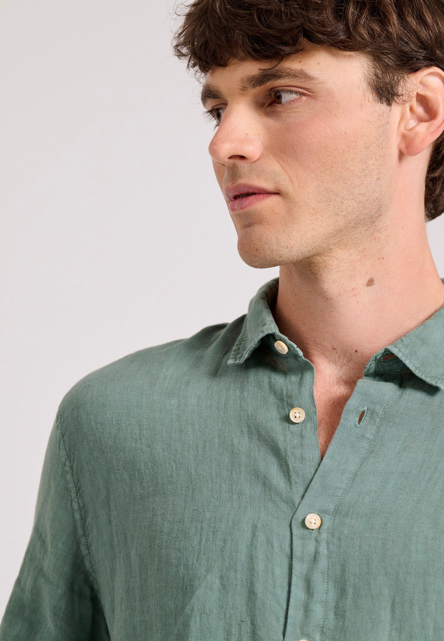 Men's Shirts Funky Buddha Green