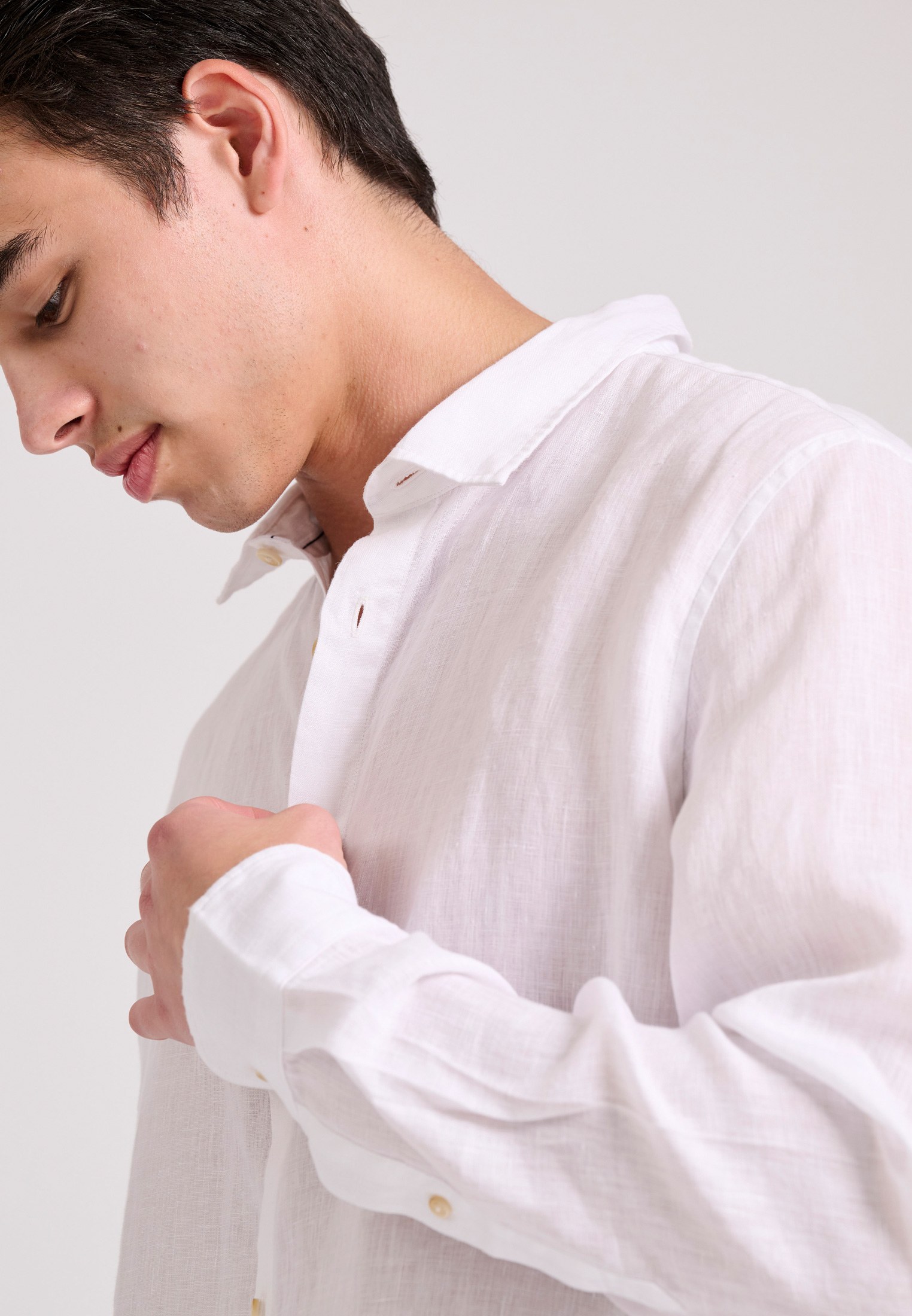 Men's Shirts Funky Buddha White