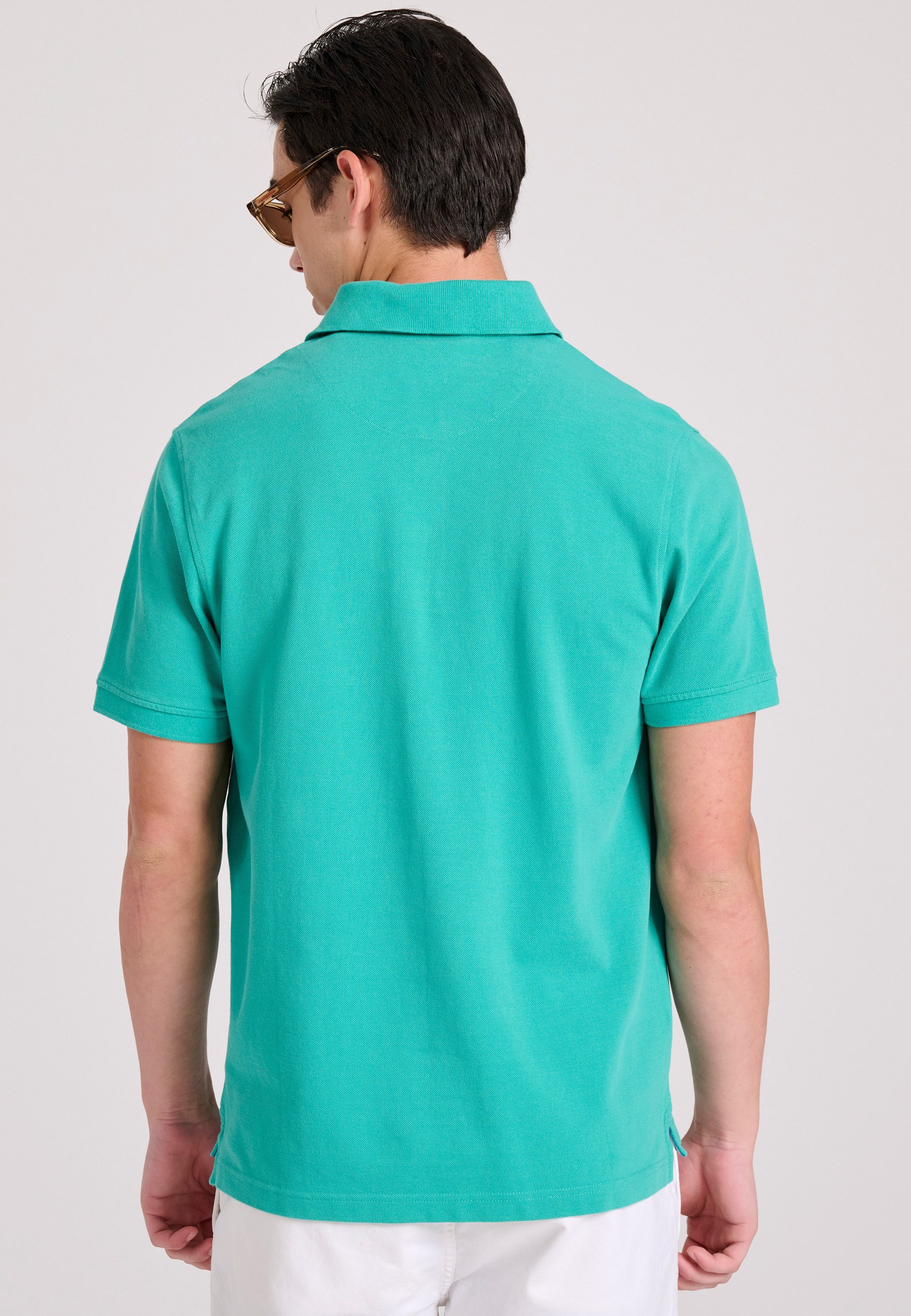 Men's Polo Shirts Funky Buddha Blue