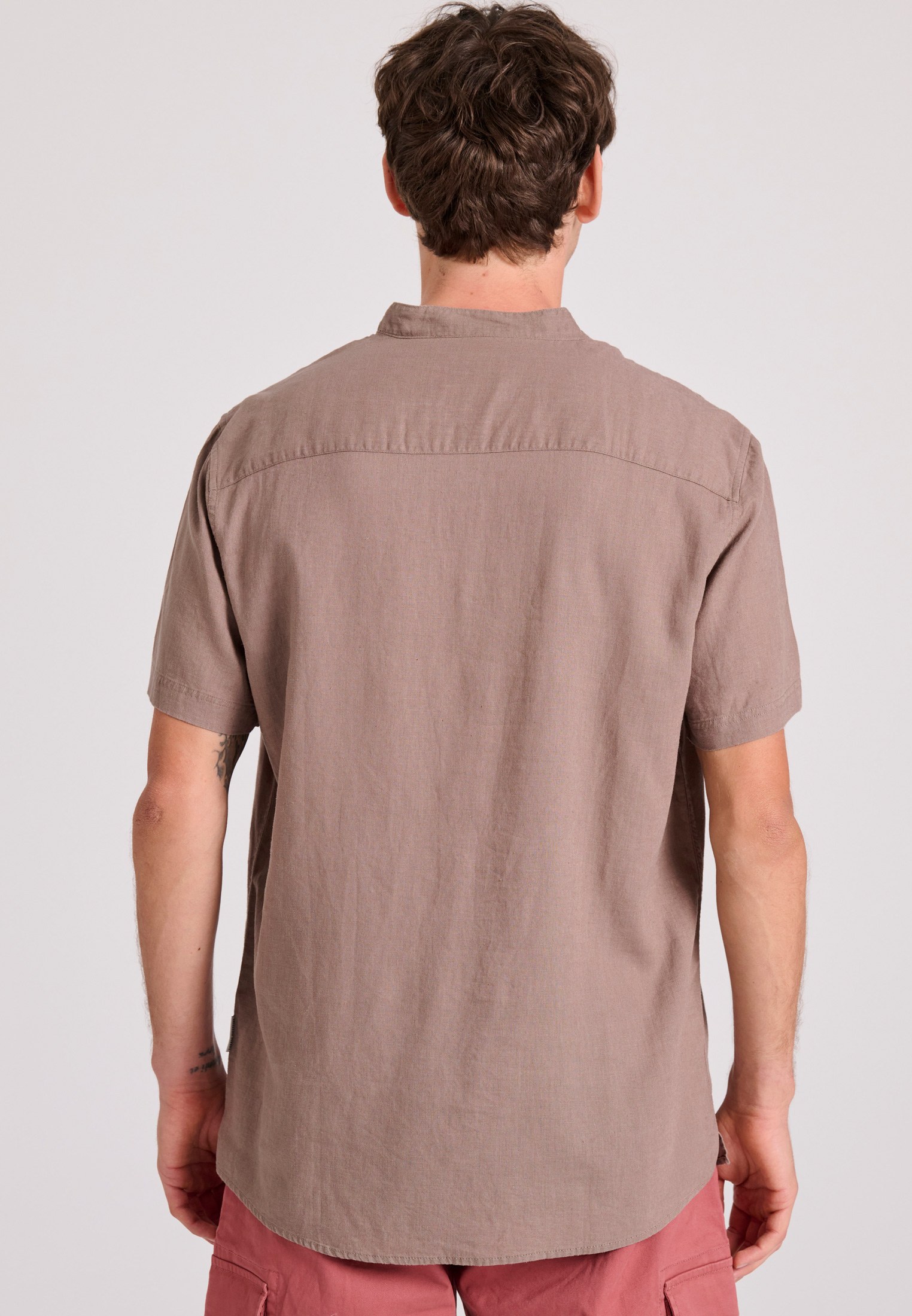 Men's Shirts Funky Buddha Brown