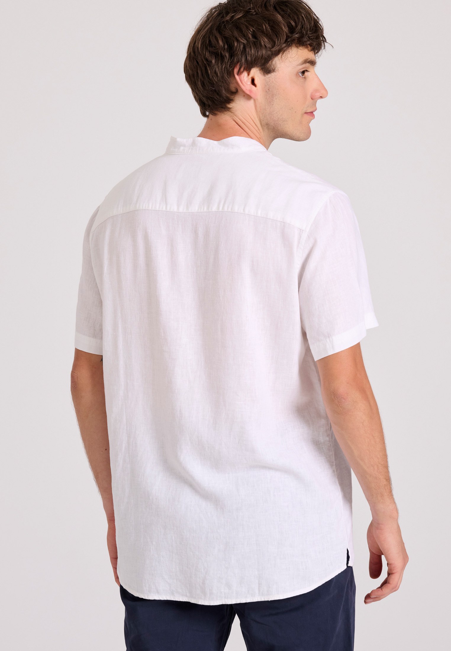 Men's Shirts Funky Buddha White