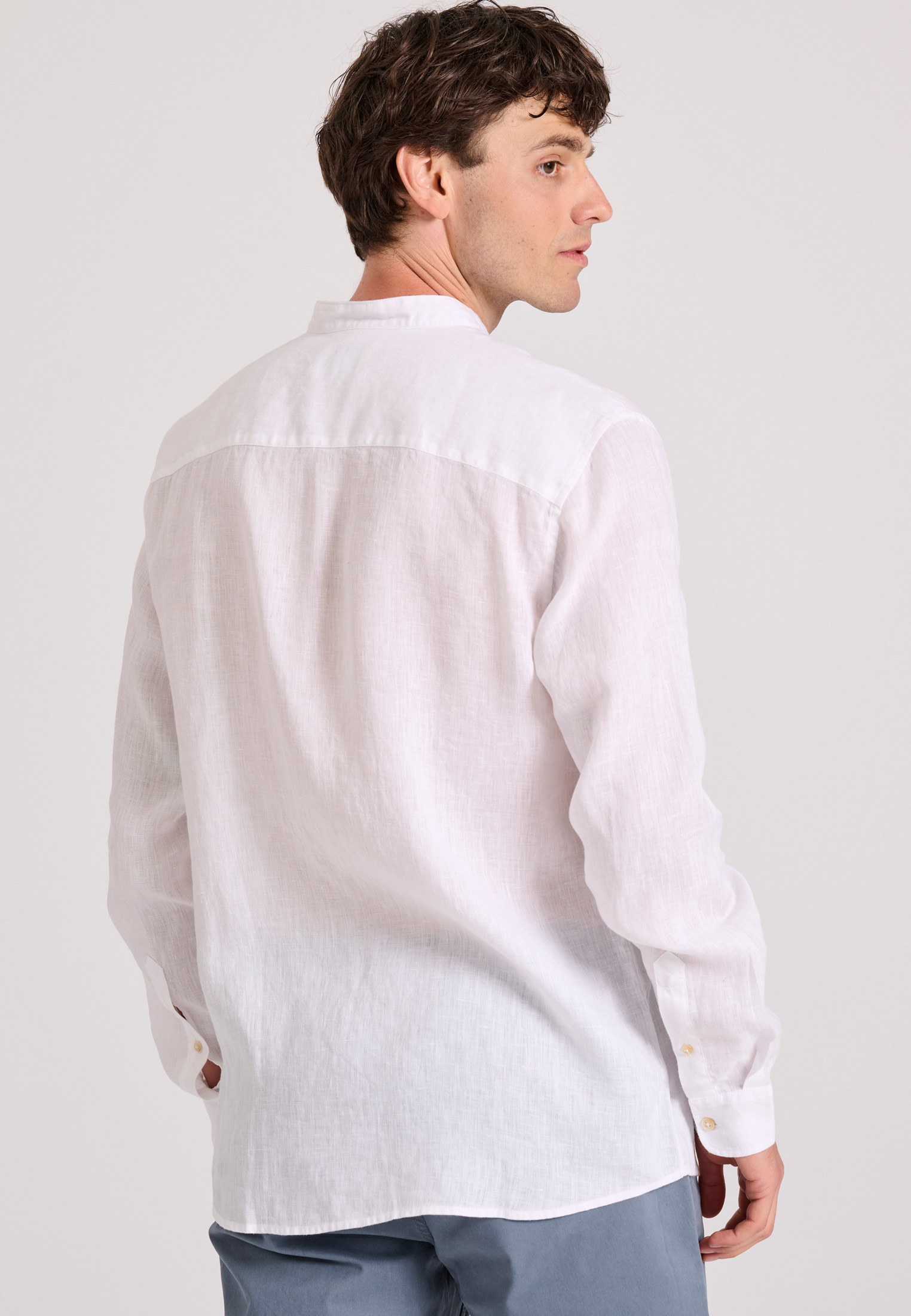 Men's Shirts Funky Buddha White