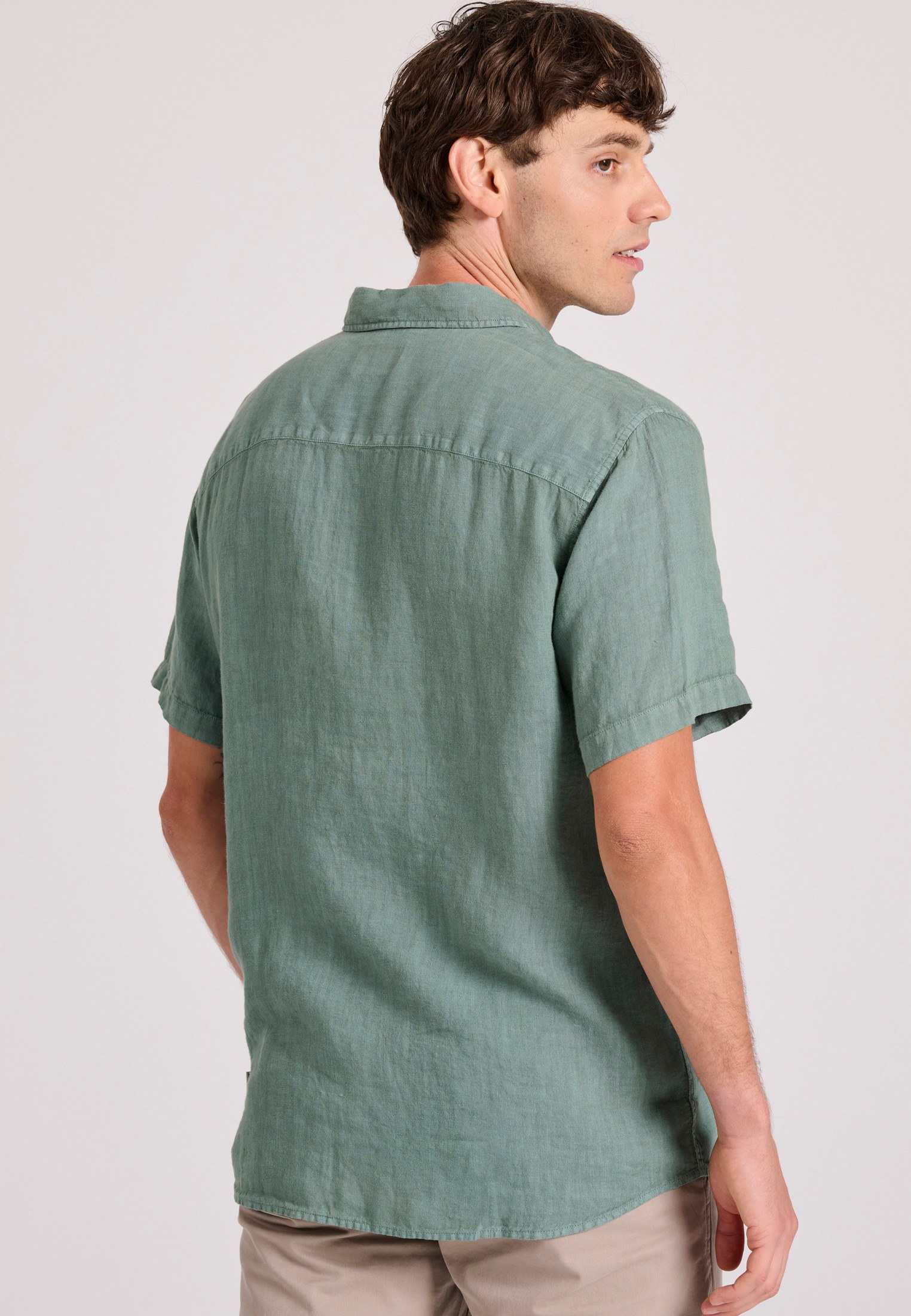 Men's Shirts Funky Buddha Green