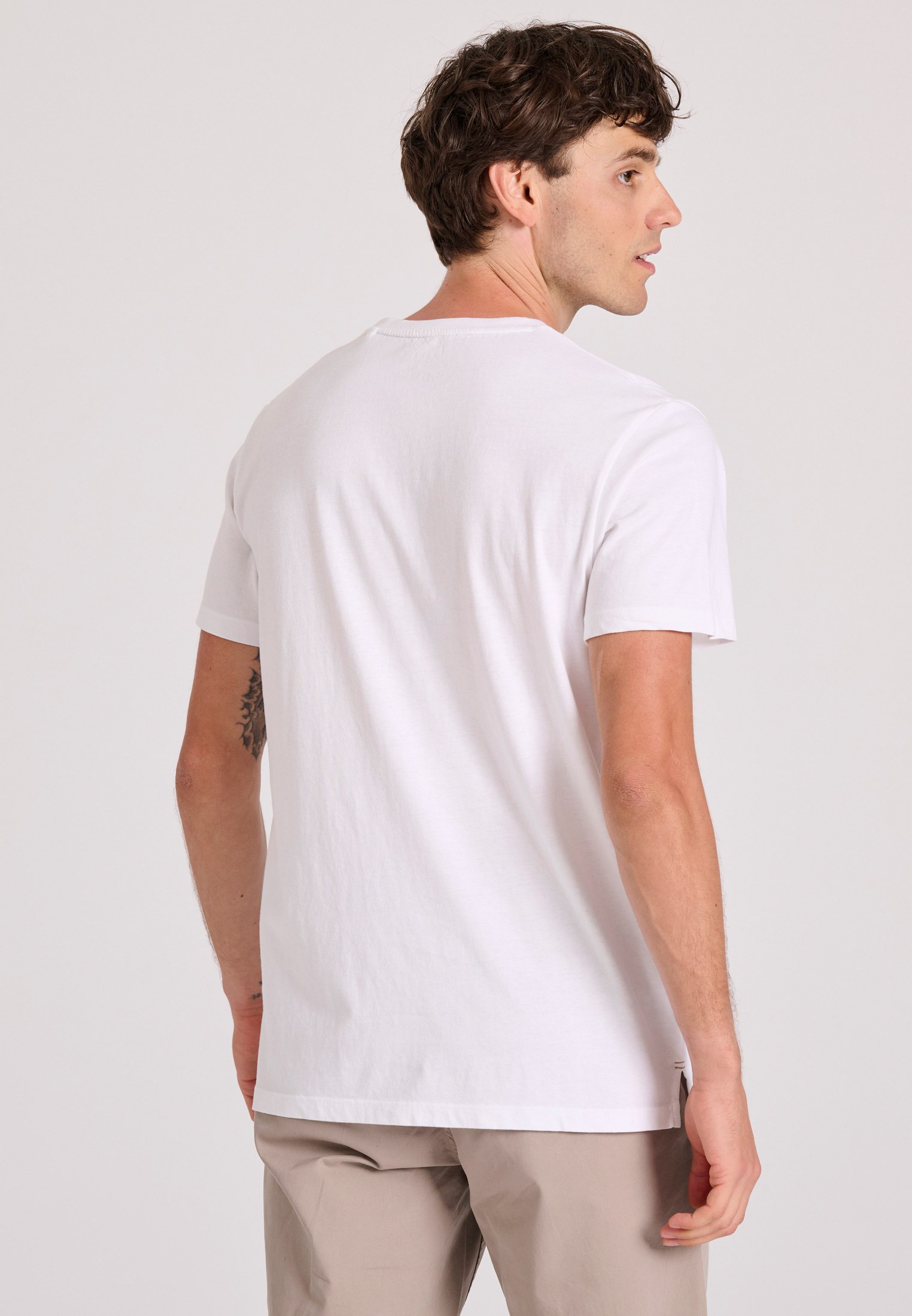 Men's Shirts Funky Buddha White