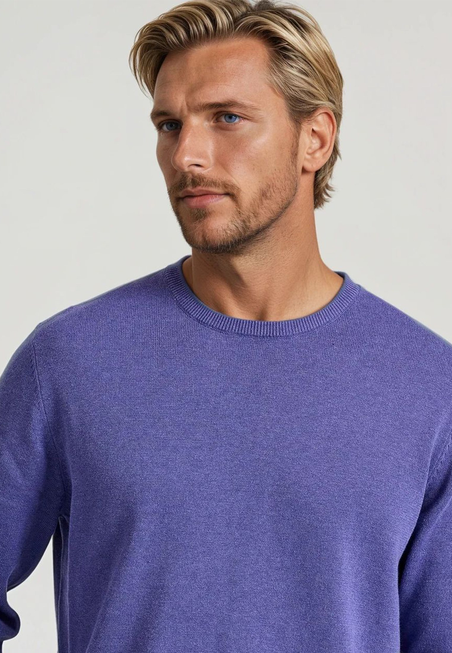 Men's Knitwear Funky Buddha Purple