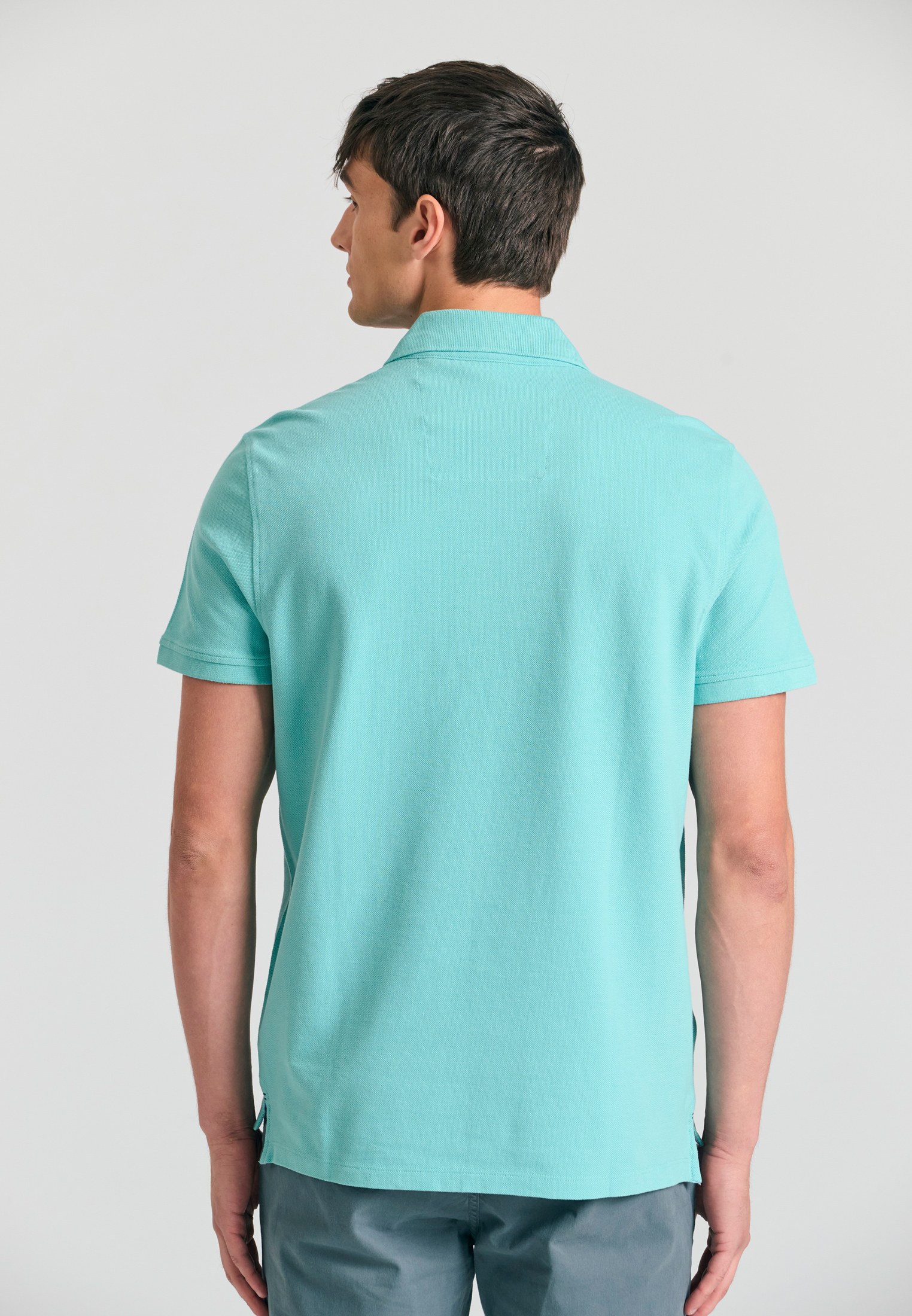 Essential polo μπλούζα με κέντημα Garage 55.