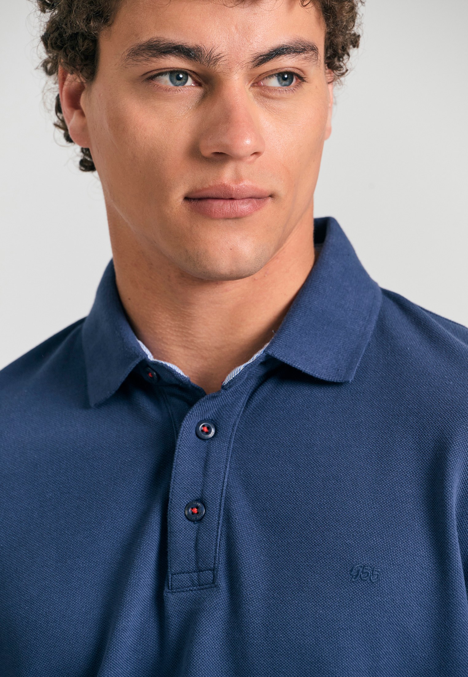 Men's Polo Shirts Funky Buddha Navy