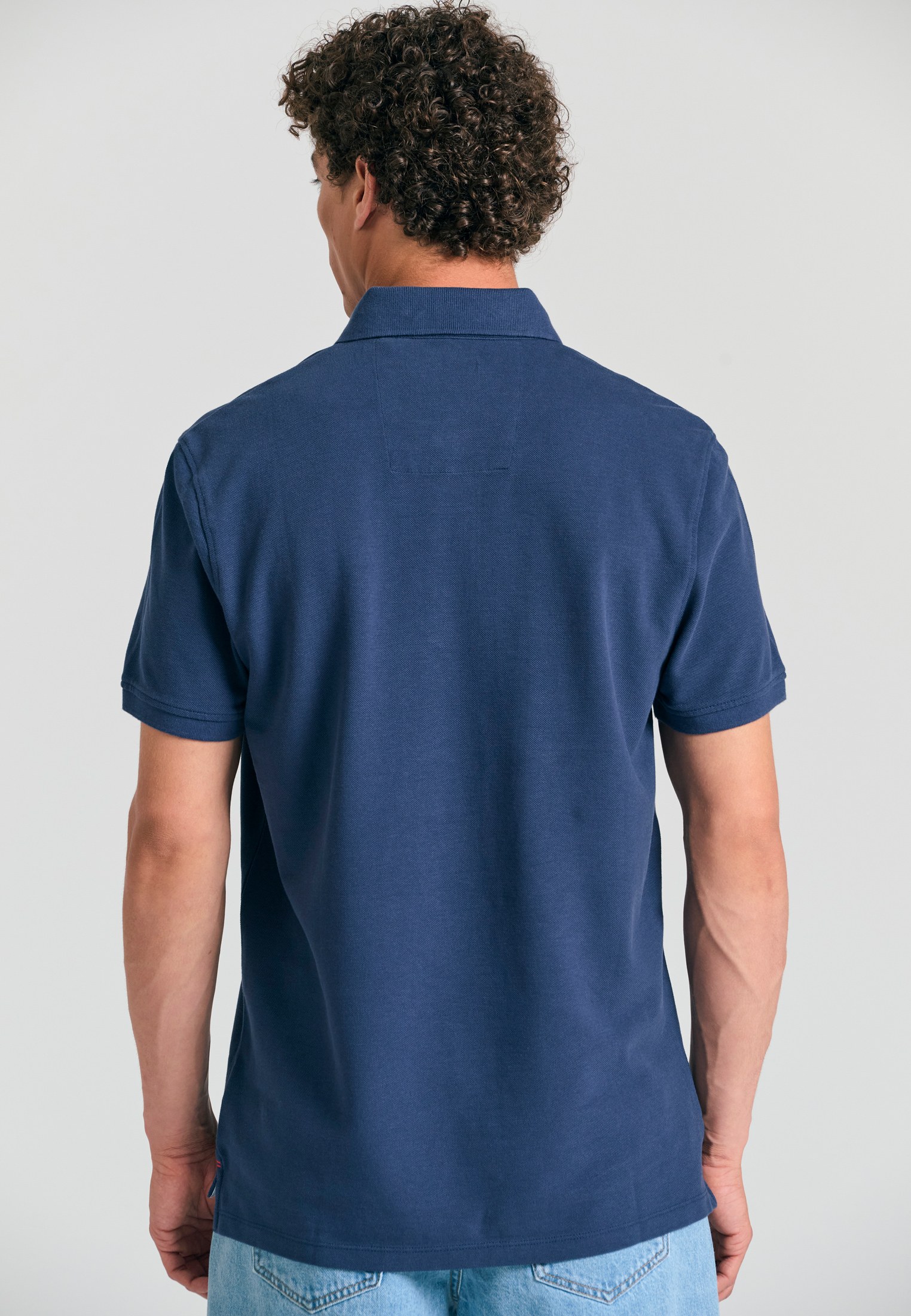 Men's Polo Shirts Funky Buddha Navy