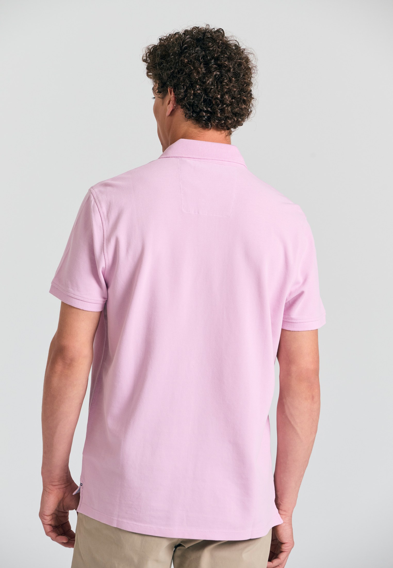 Men's Polo Shirts Funky Buddha Pink