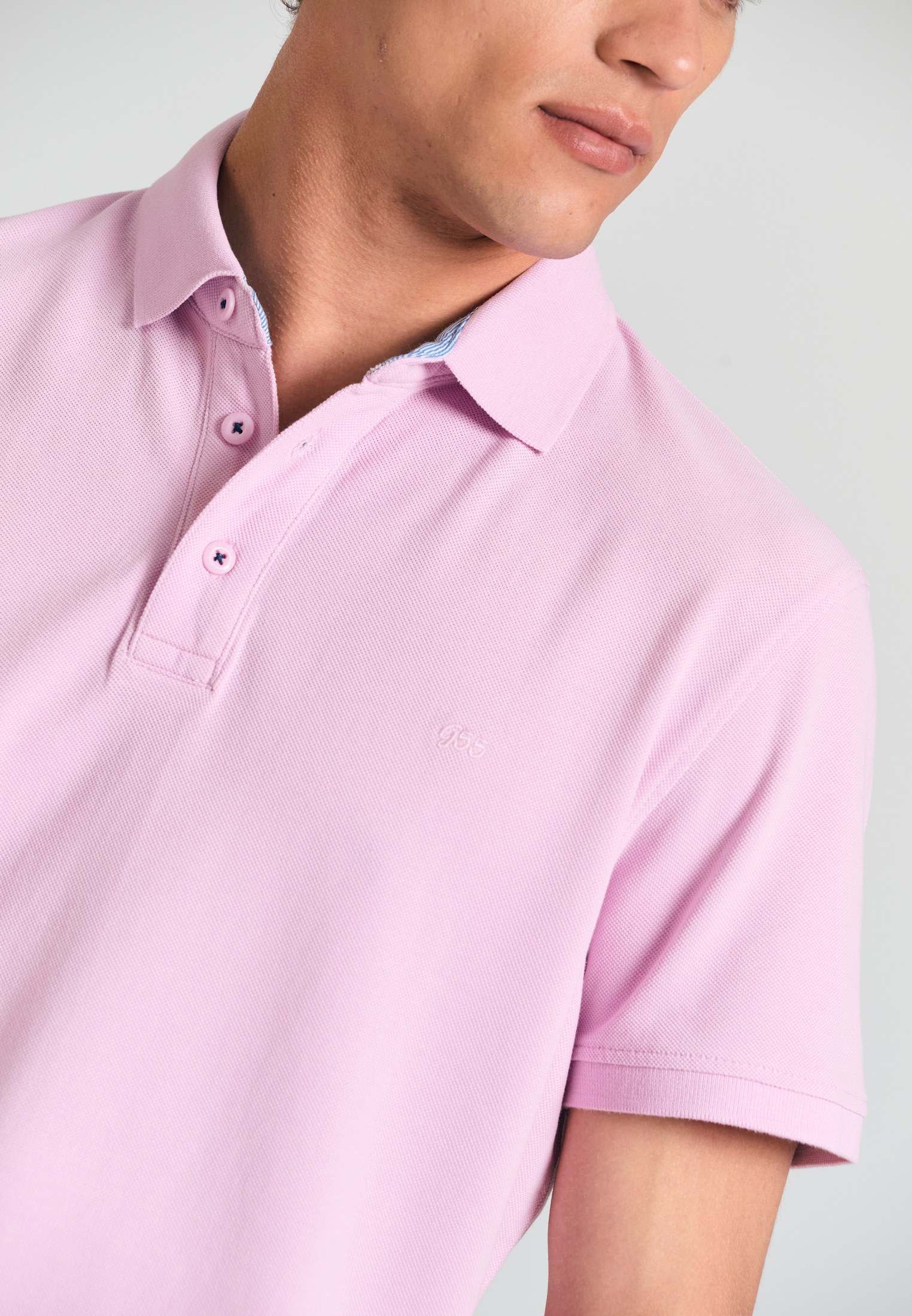 Men's Polo Shirts Funky Buddha Pink