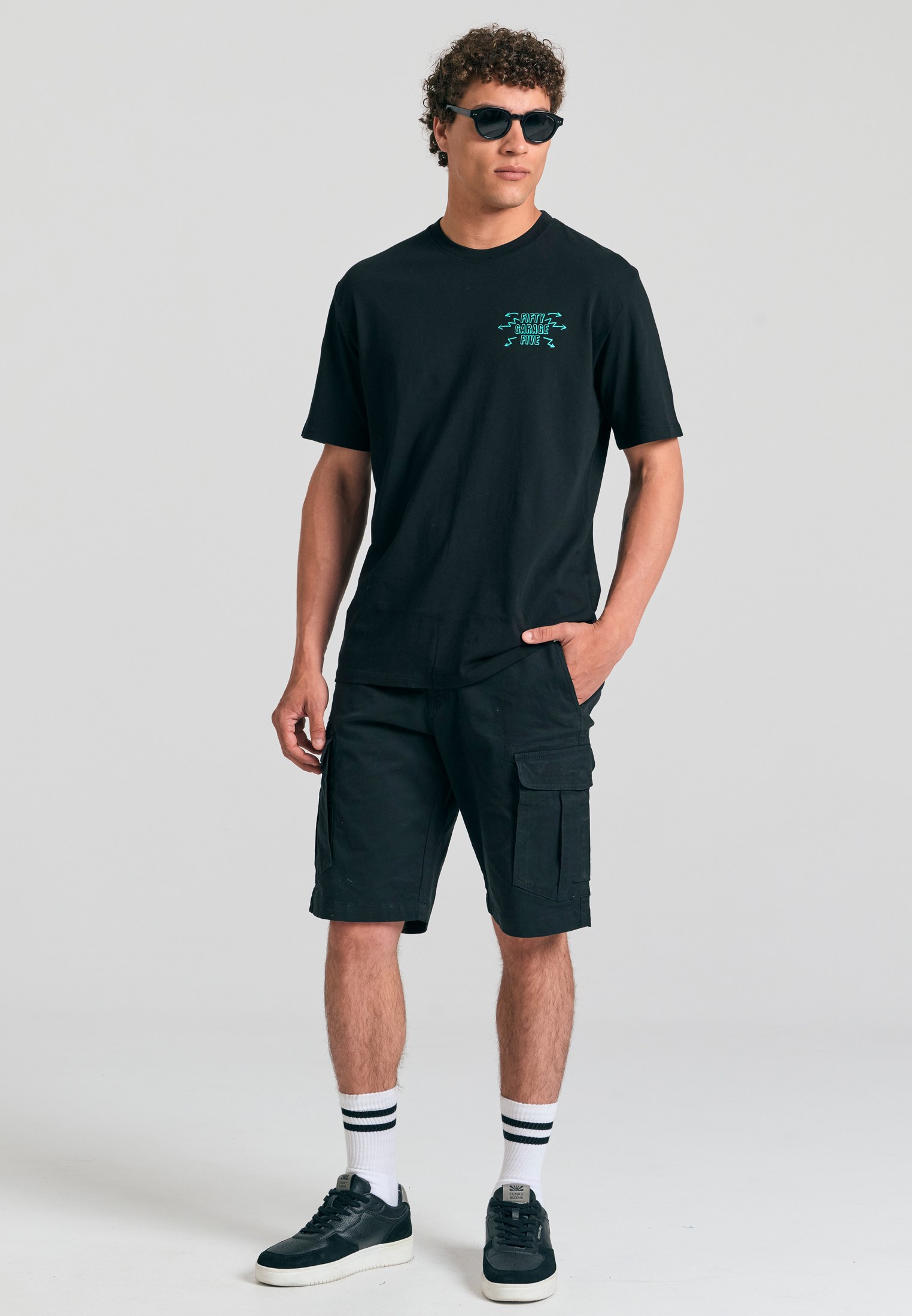 Men's Shorts Funky Buddha Black