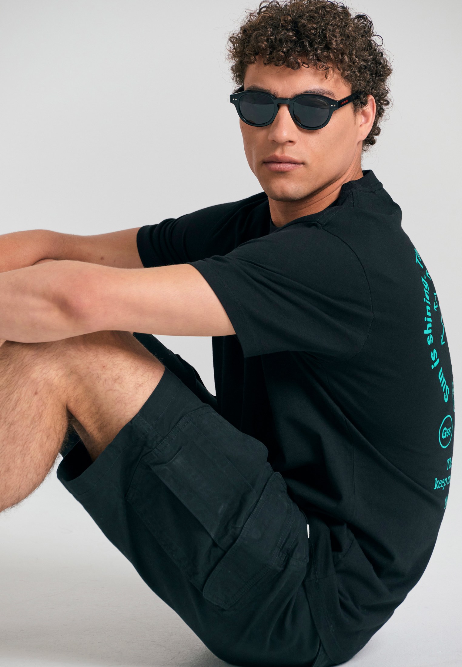 Men's Shorts Funky Buddha Black