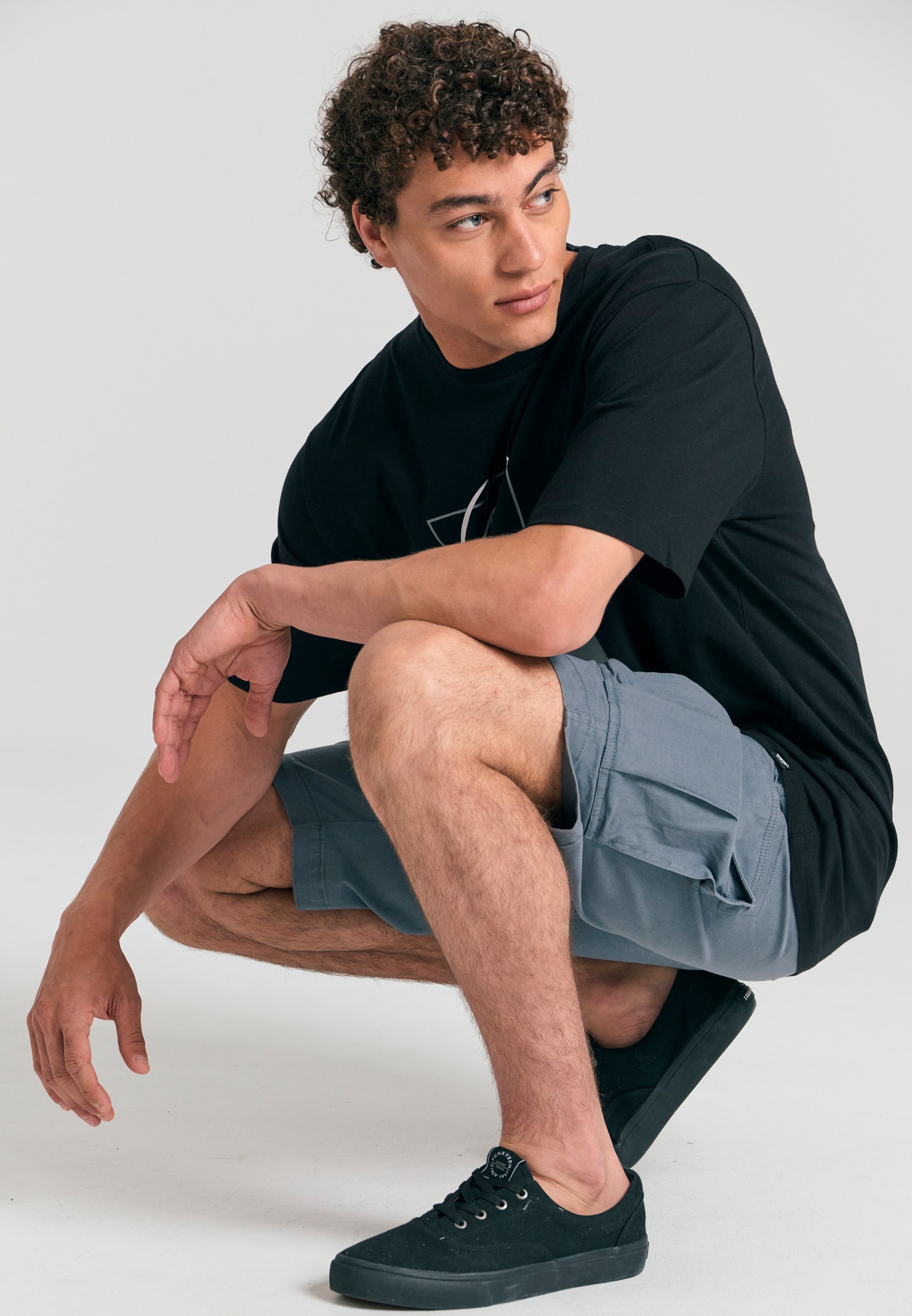 Men's Shorts Funky Buddha Gray