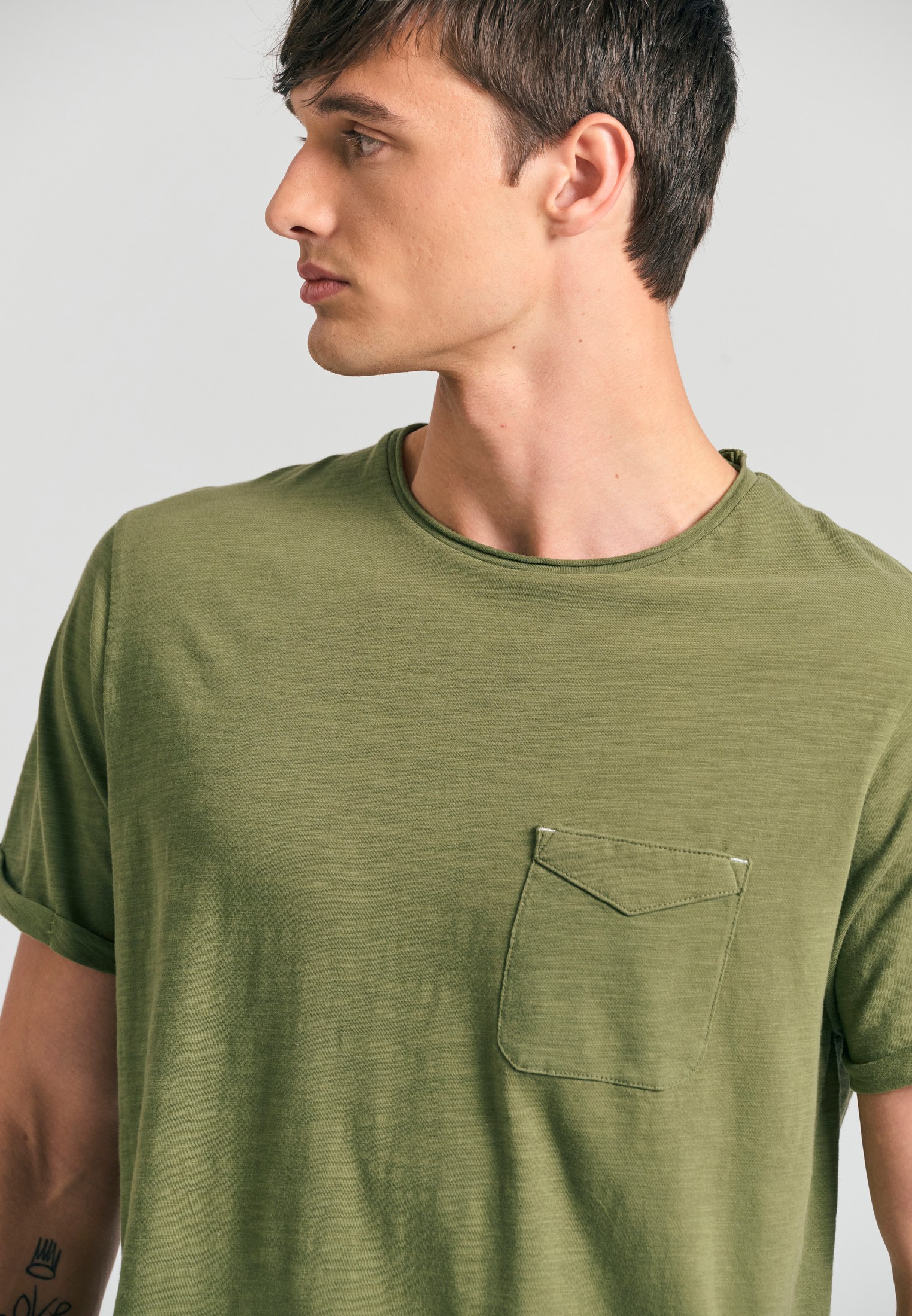 Men's T-Shirts Funky Buddha Green