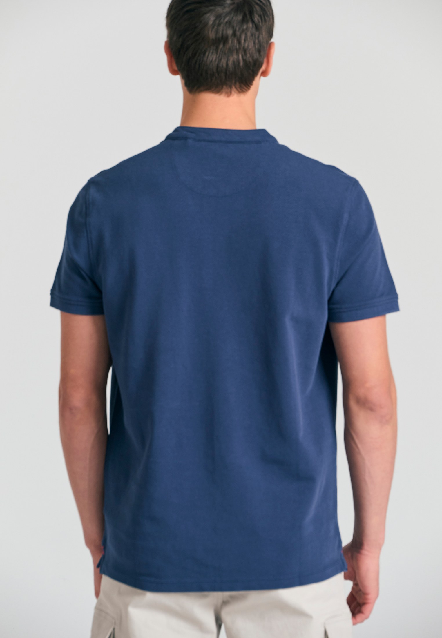 Men's Polo Shirts Funky Buddha Navy