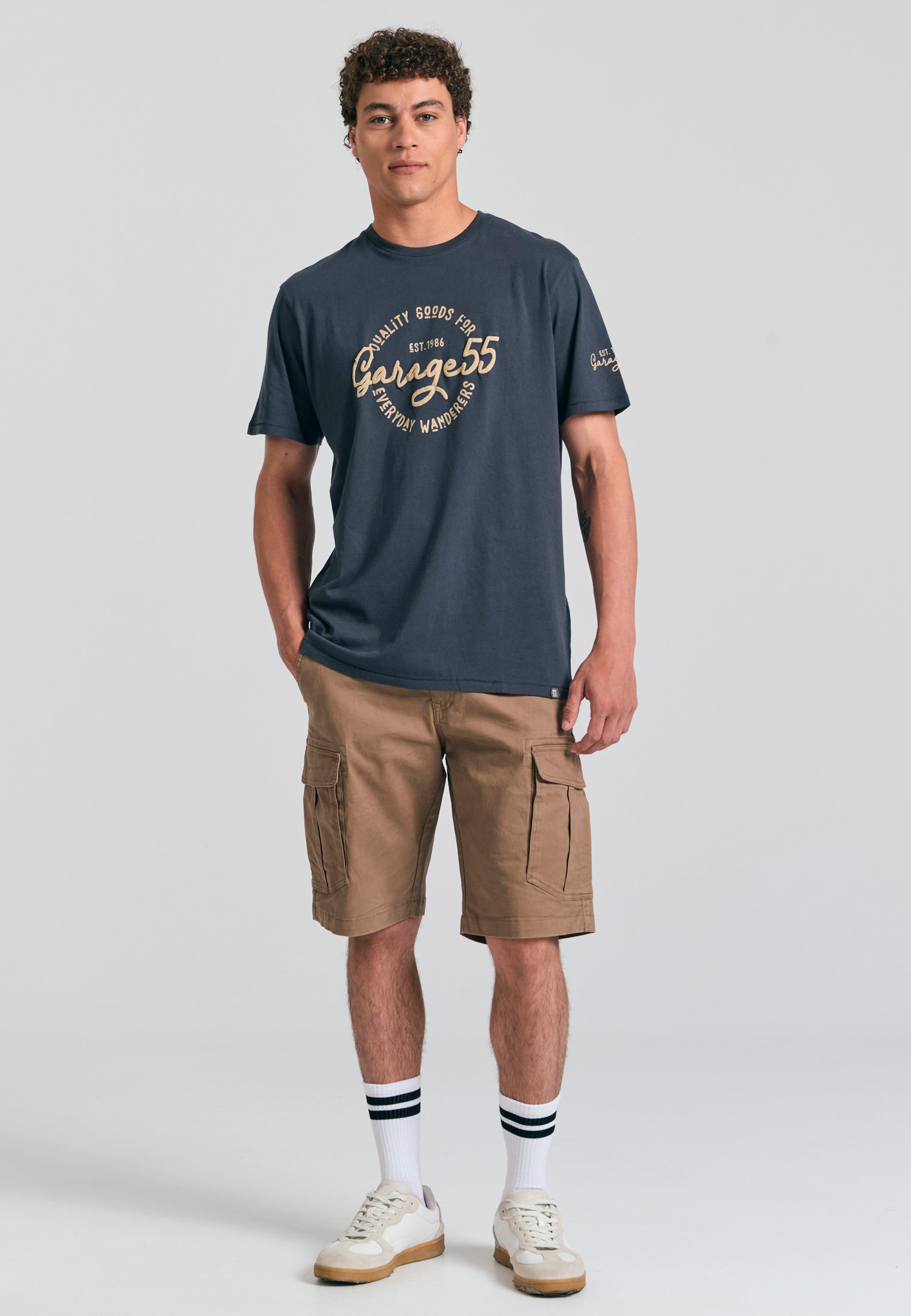 Men's Shirts Funky Buddha Gray