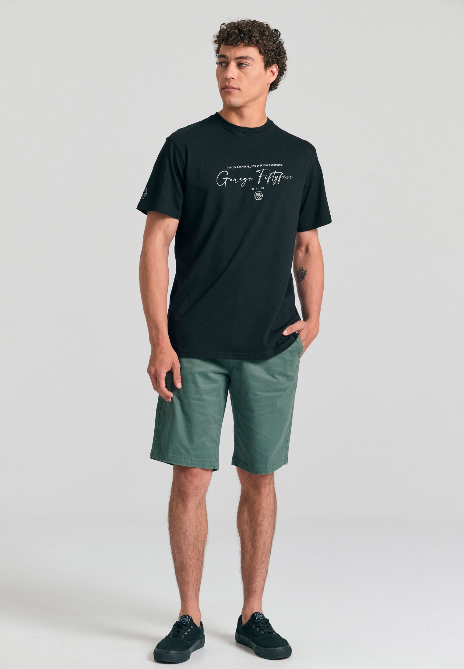 Men's Shirts Funky Buddha Black