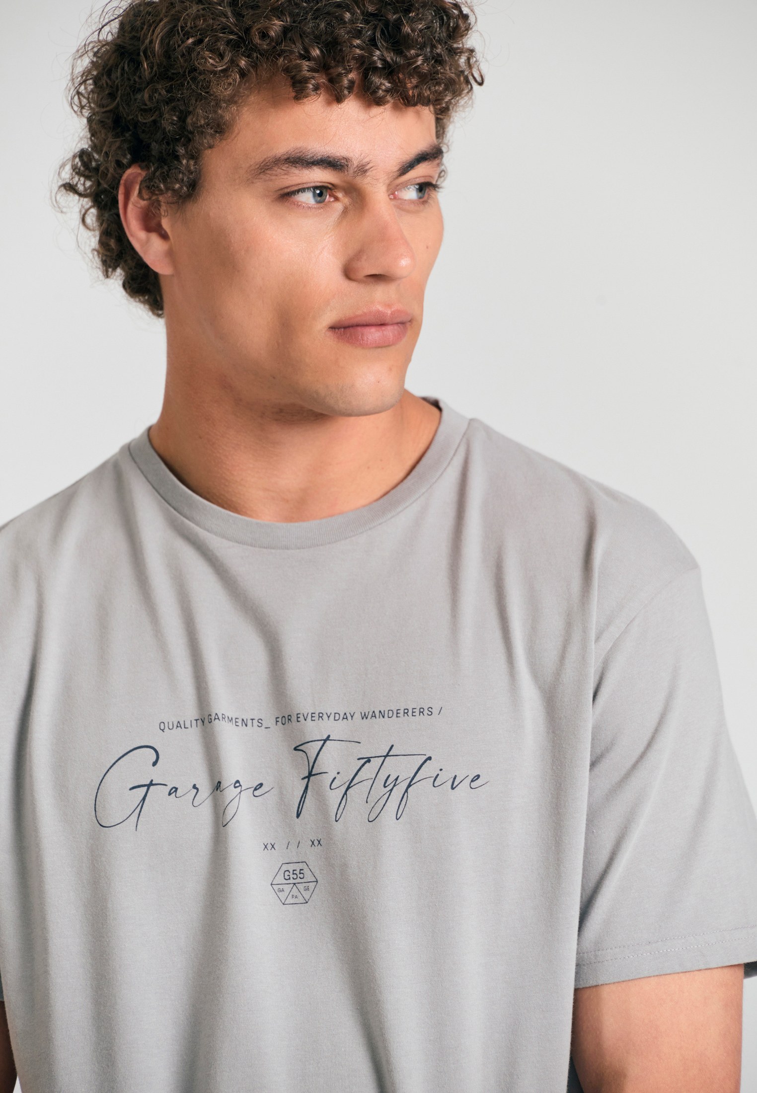 Men's Shirts Funky Buddha Gray