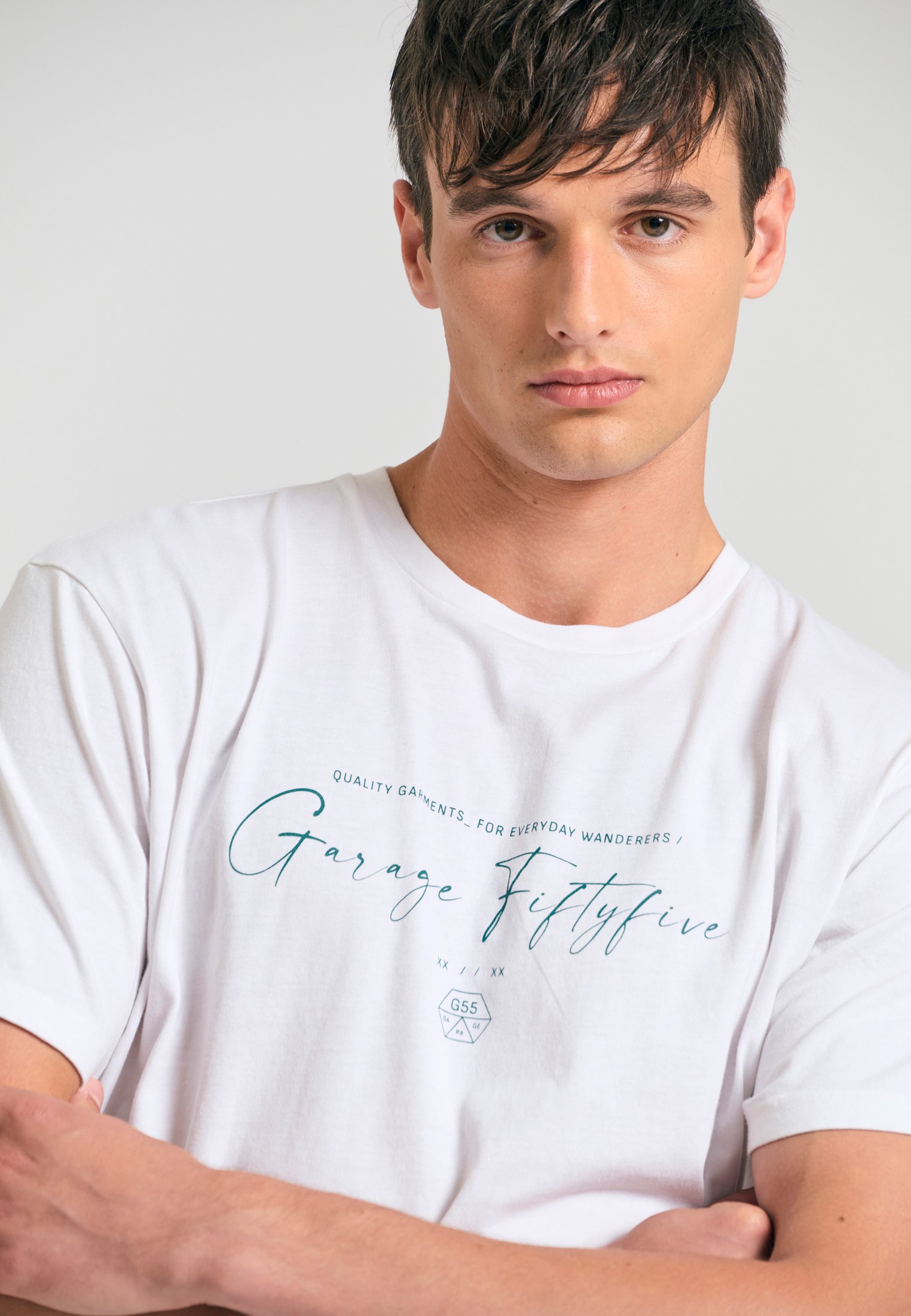 Men's Shirts Funky Buddha White