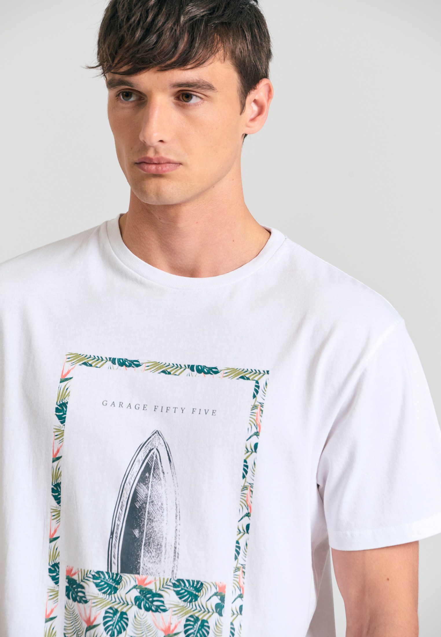 Men's Shirts Funky Buddha White