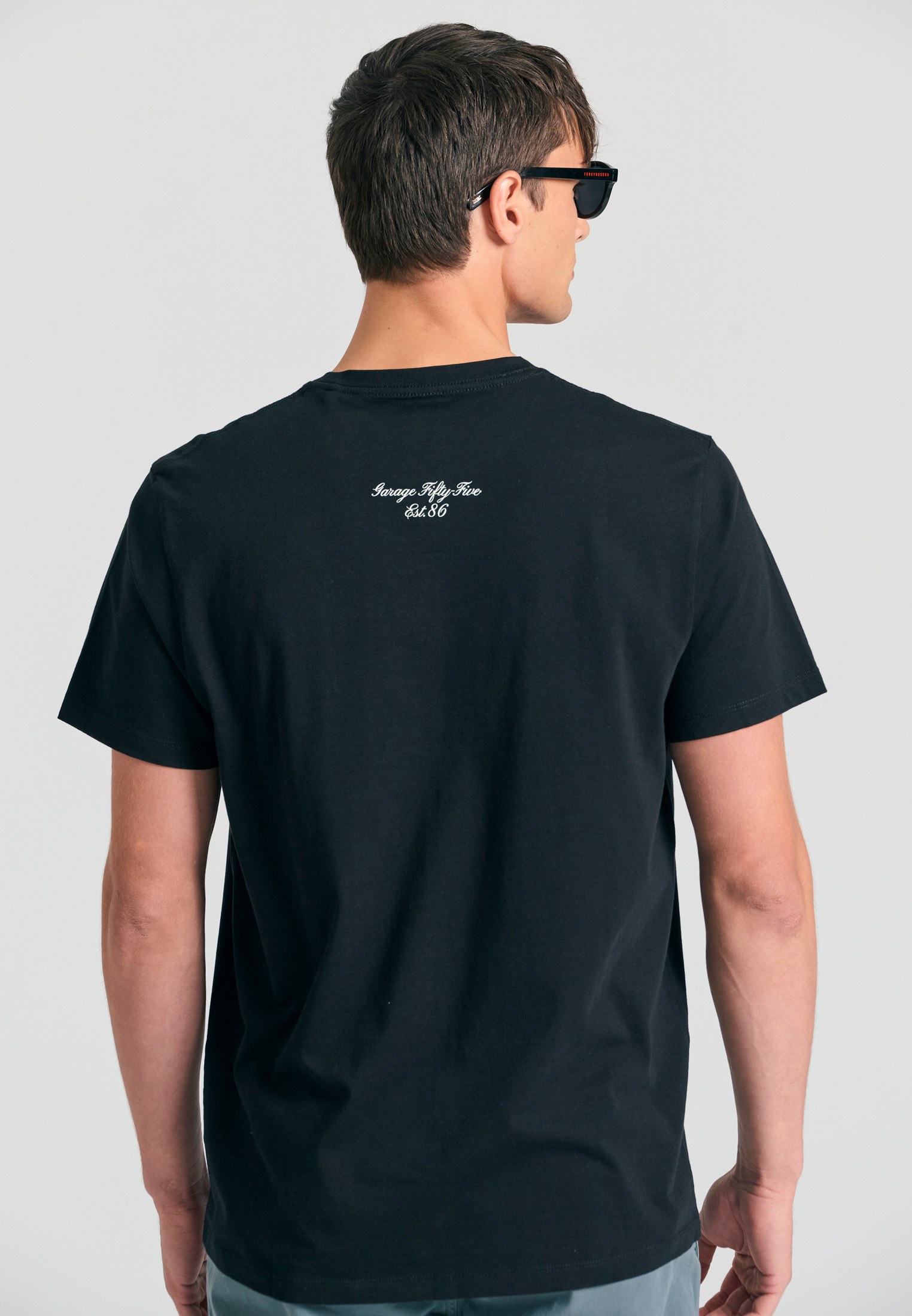 Men's Shirts Funky Buddha Black