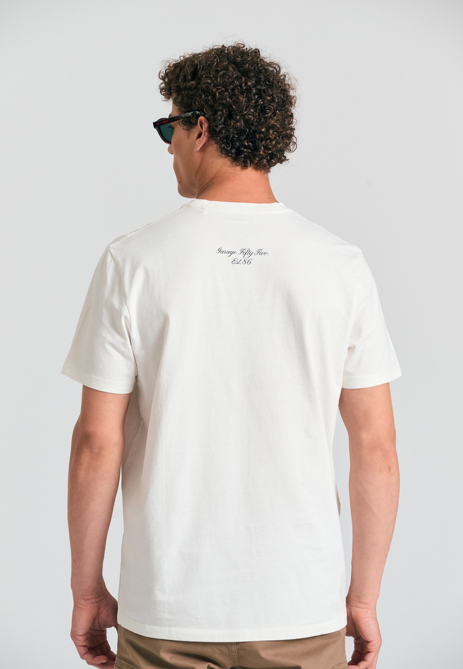 Men's Shirts Funky Buddha White