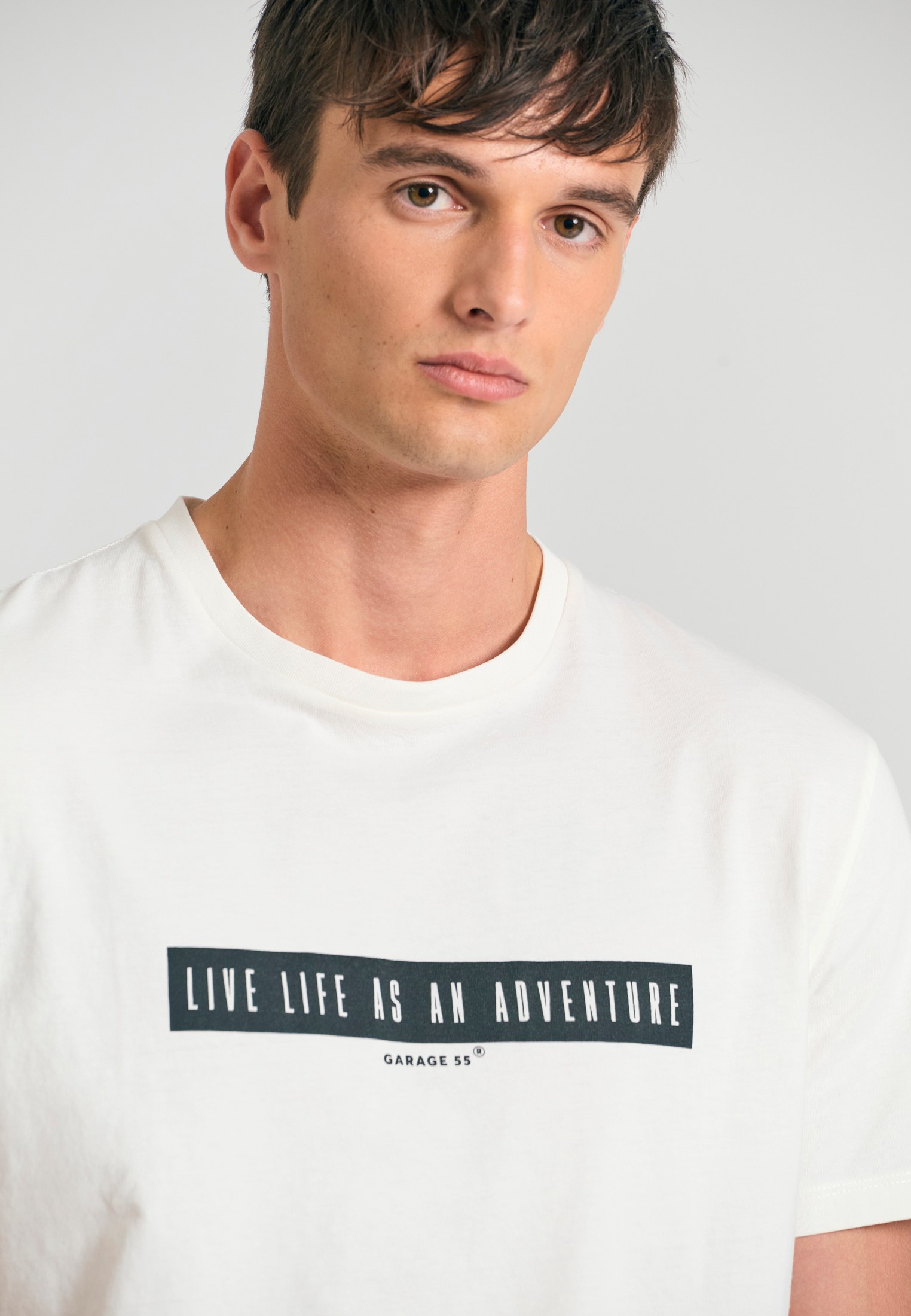 Men's Shirts Funky Buddha White