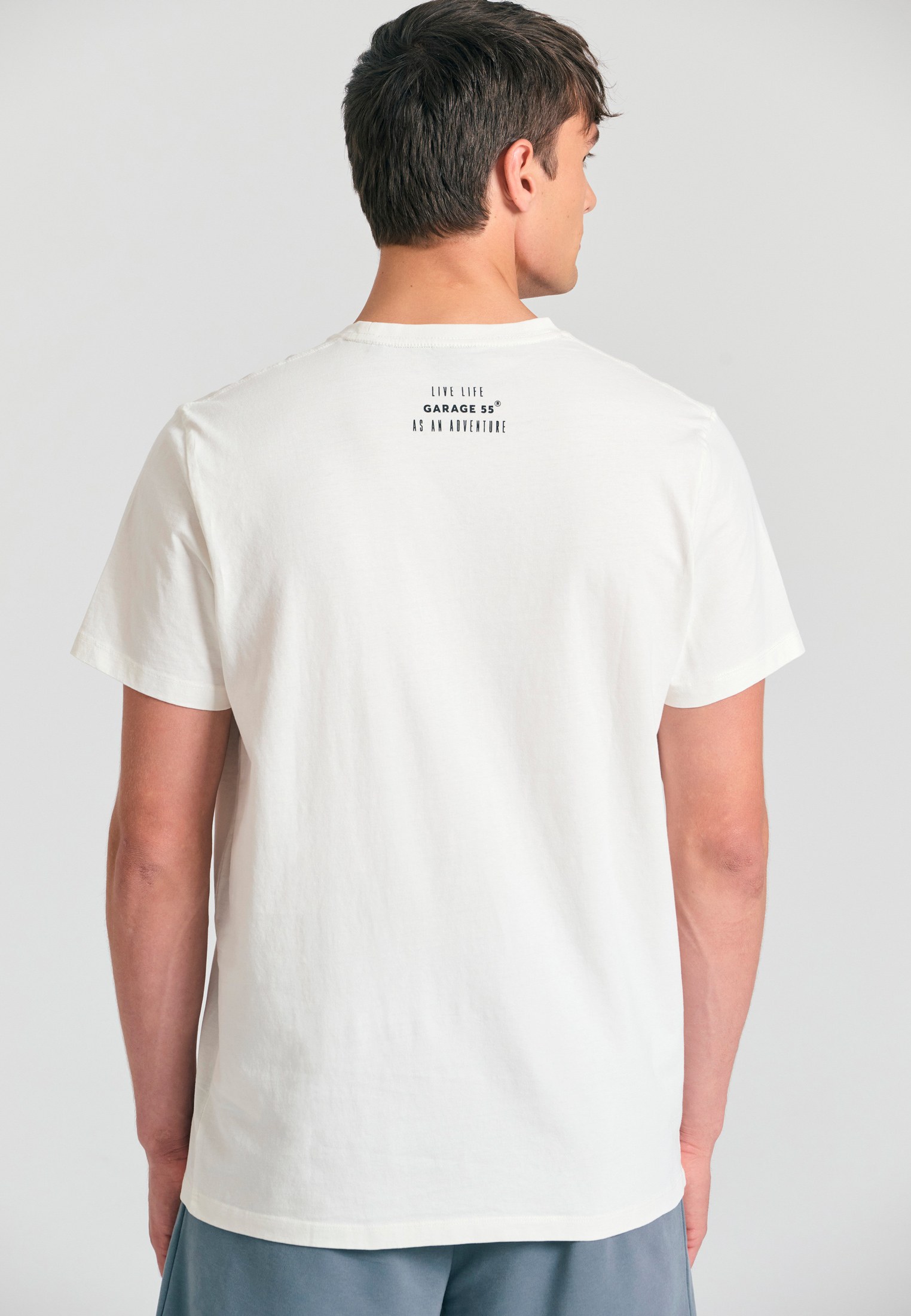 Men's Shirts Funky Buddha White