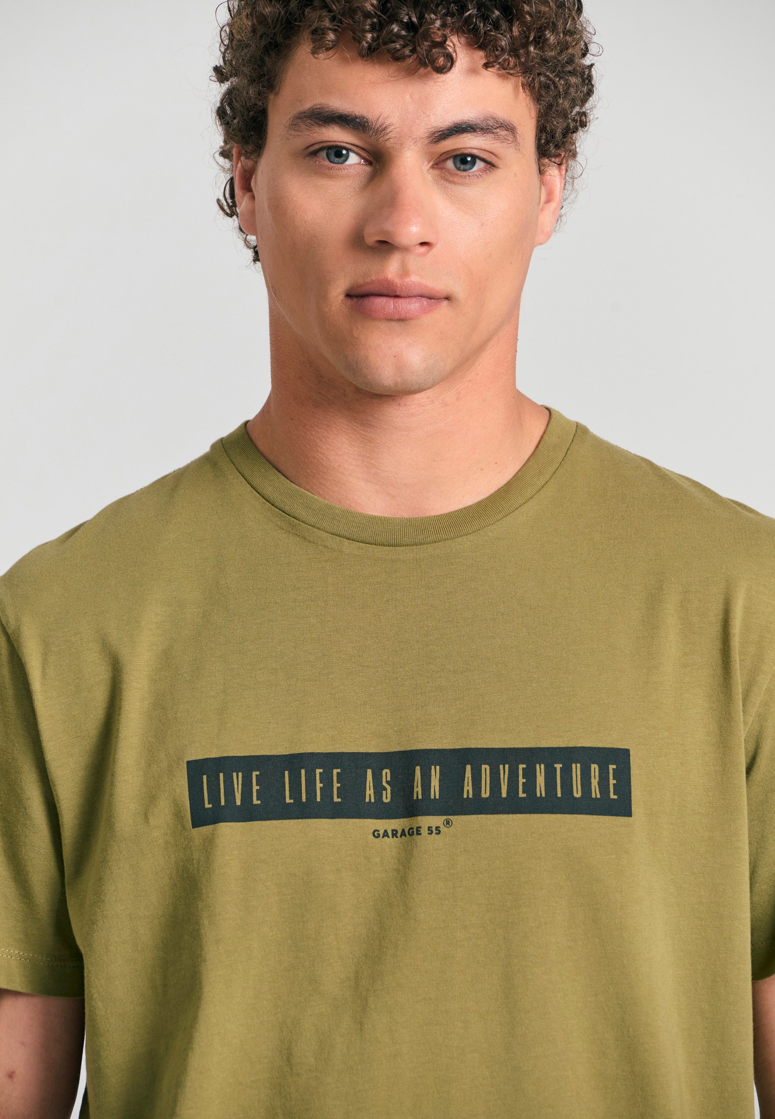 Men's Shirts Funky Buddha Olive